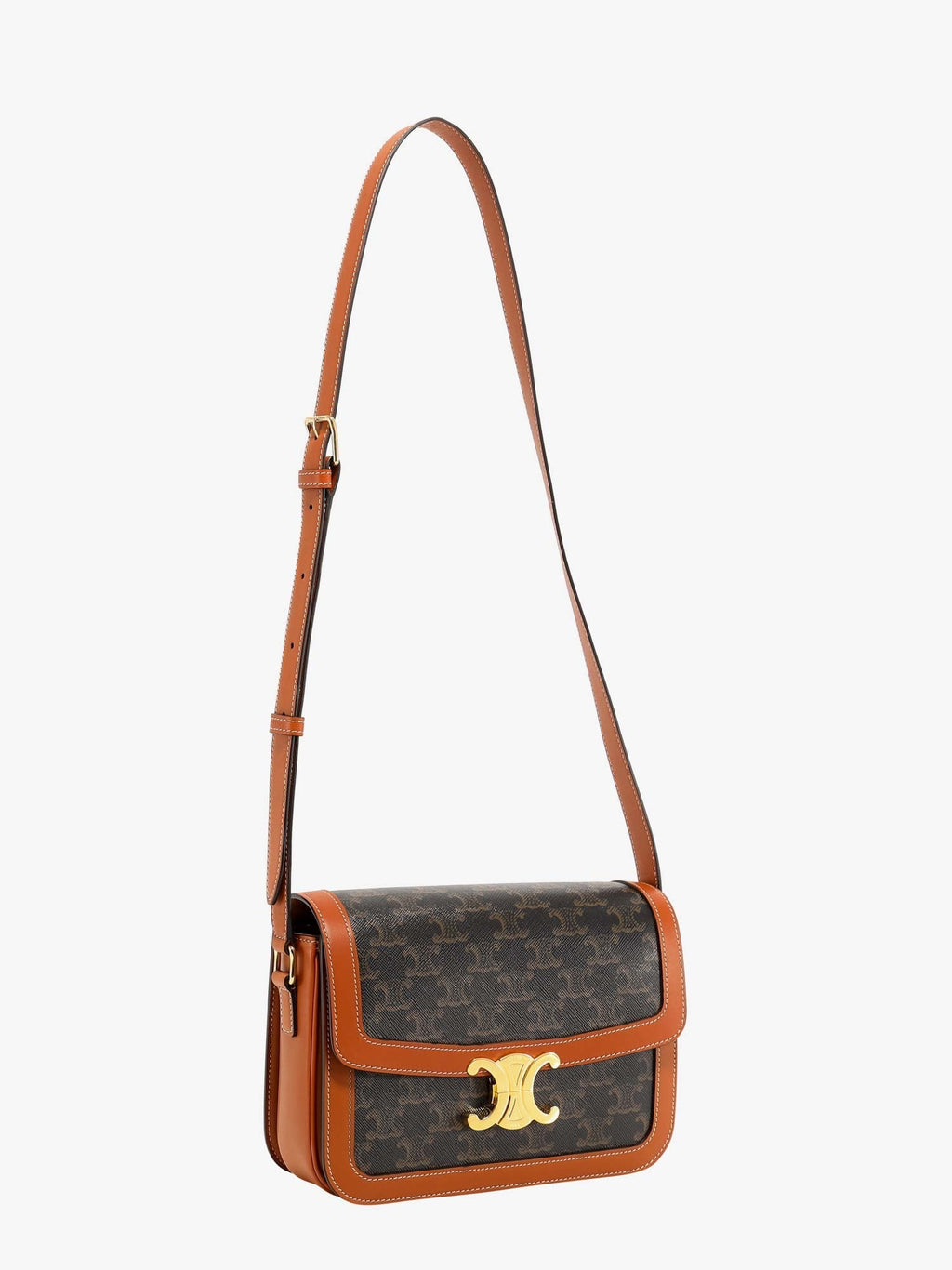 Celine Woman Celine Woman Brown Shoulder Bags