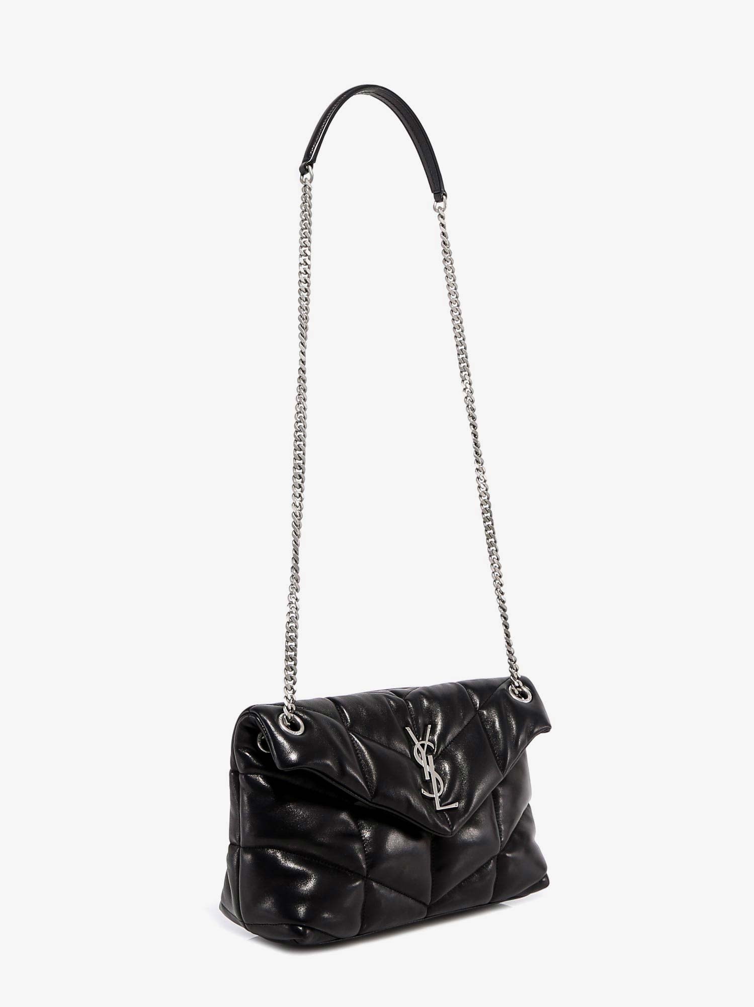 Saint Laurent Woman Saint Laurent Woman Black Shoulder Bags