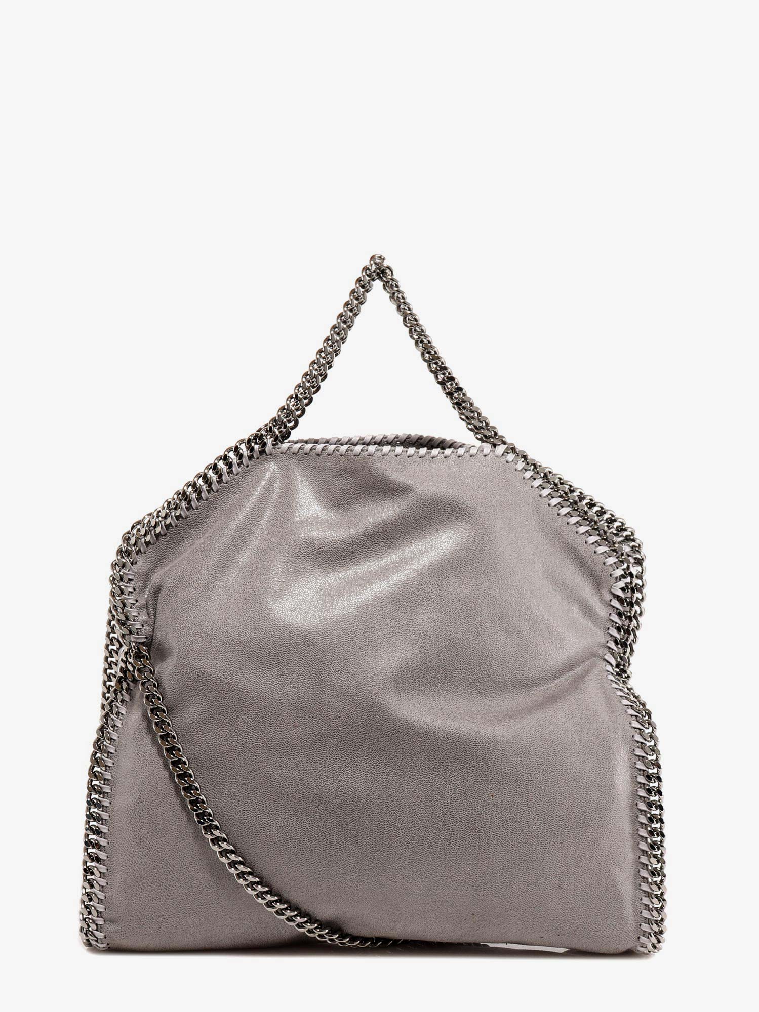 Stella Mccartney Woman Stella Mccartney Woman Grey Shoulder Bags