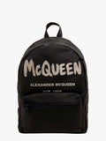 Alexander Mcqueen Man Alexander Mcqueen Man Black Backpacks