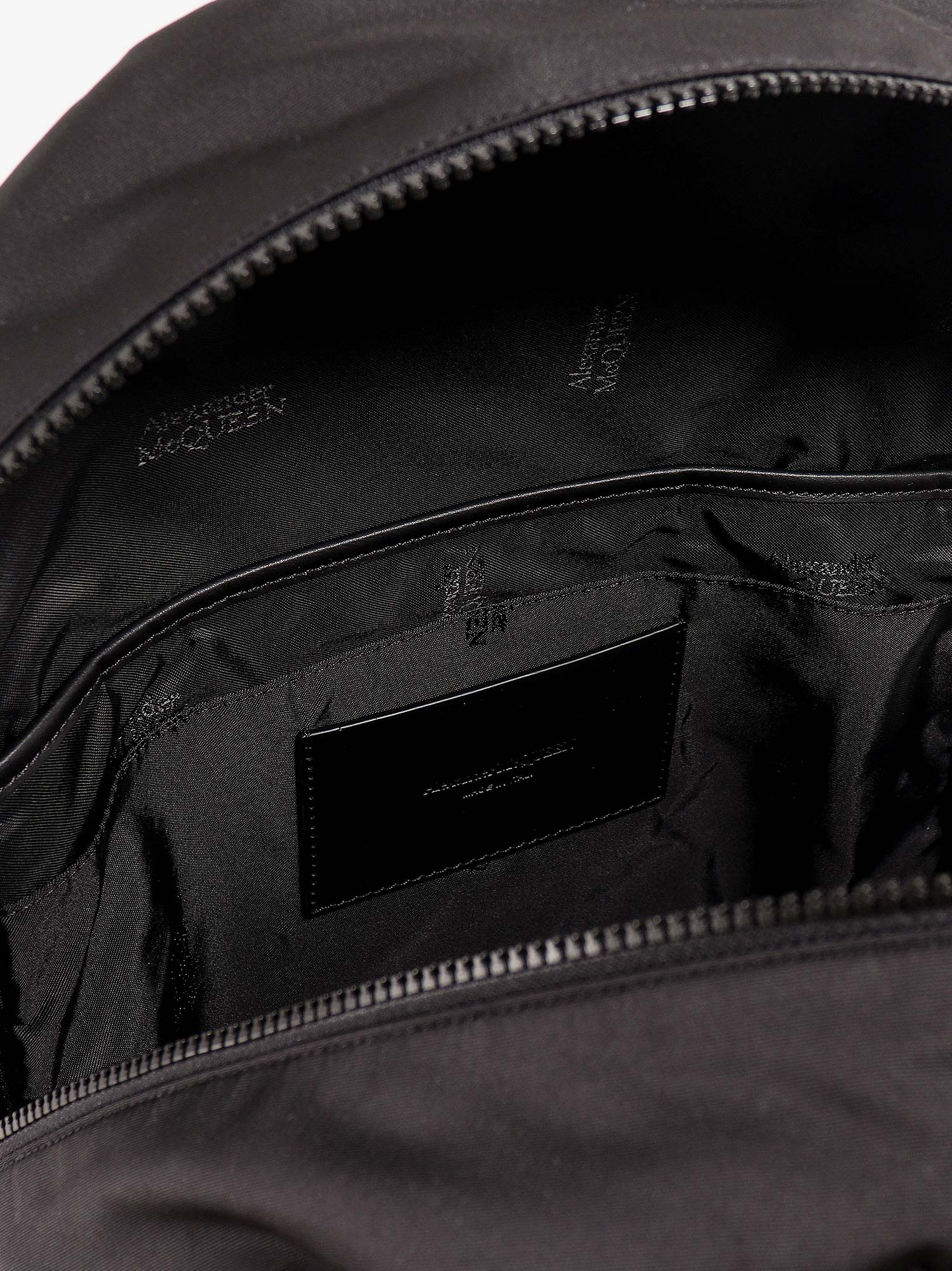 Alexander Mcqueen Man Alexander Mcqueen Man Black Backpacks