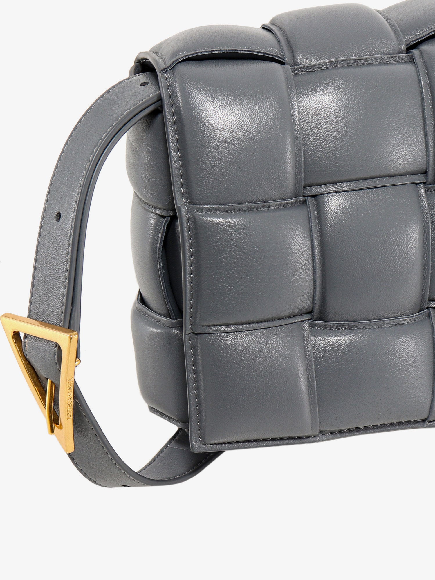 Bottega Veneta Woman Bottega Veneta Woman Grey Shoulder Bags