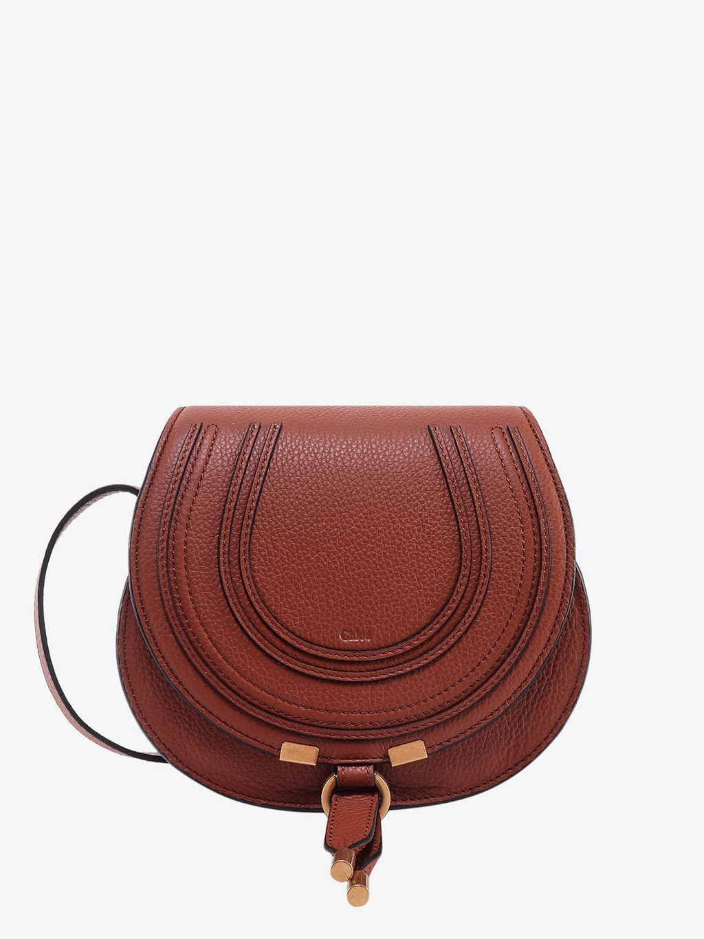 Chloe' Woman Chloe' Woman Brown Shoulder Bags