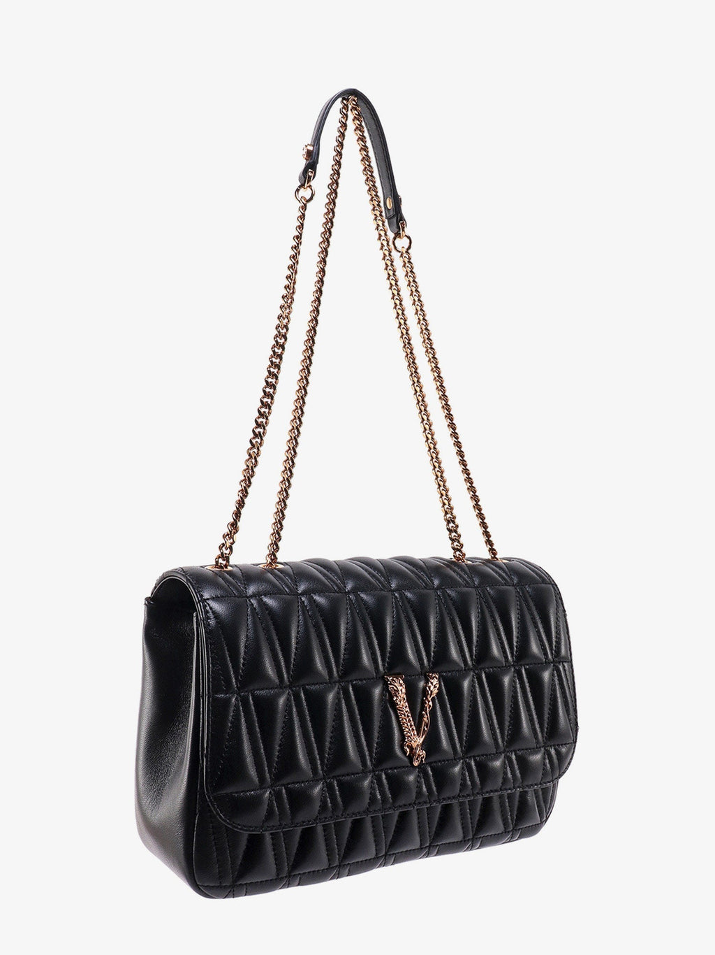 Versace Woman Versace Woman Black Shoulder Bags