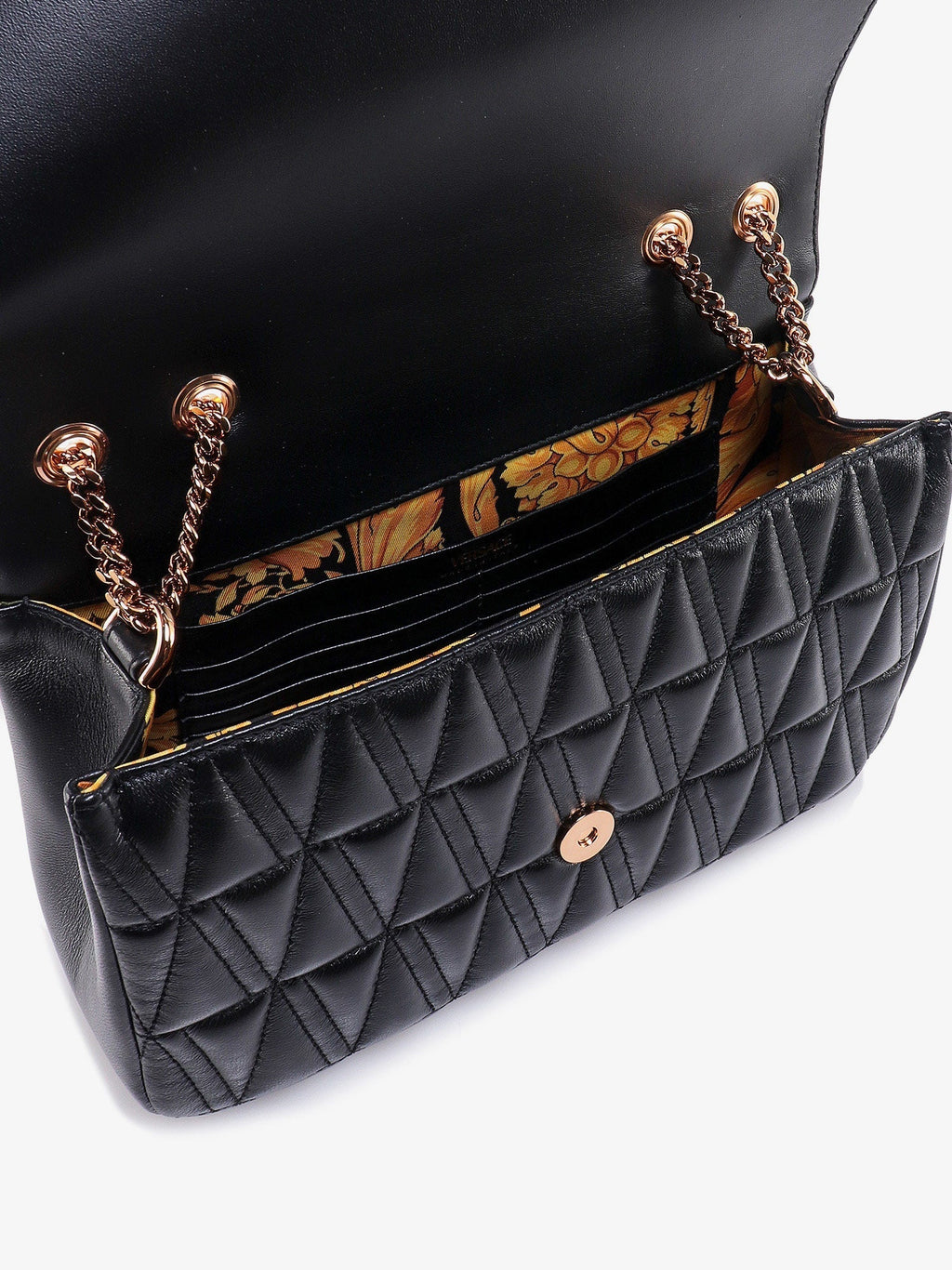 Versace Woman Versace Woman Black Shoulder Bags