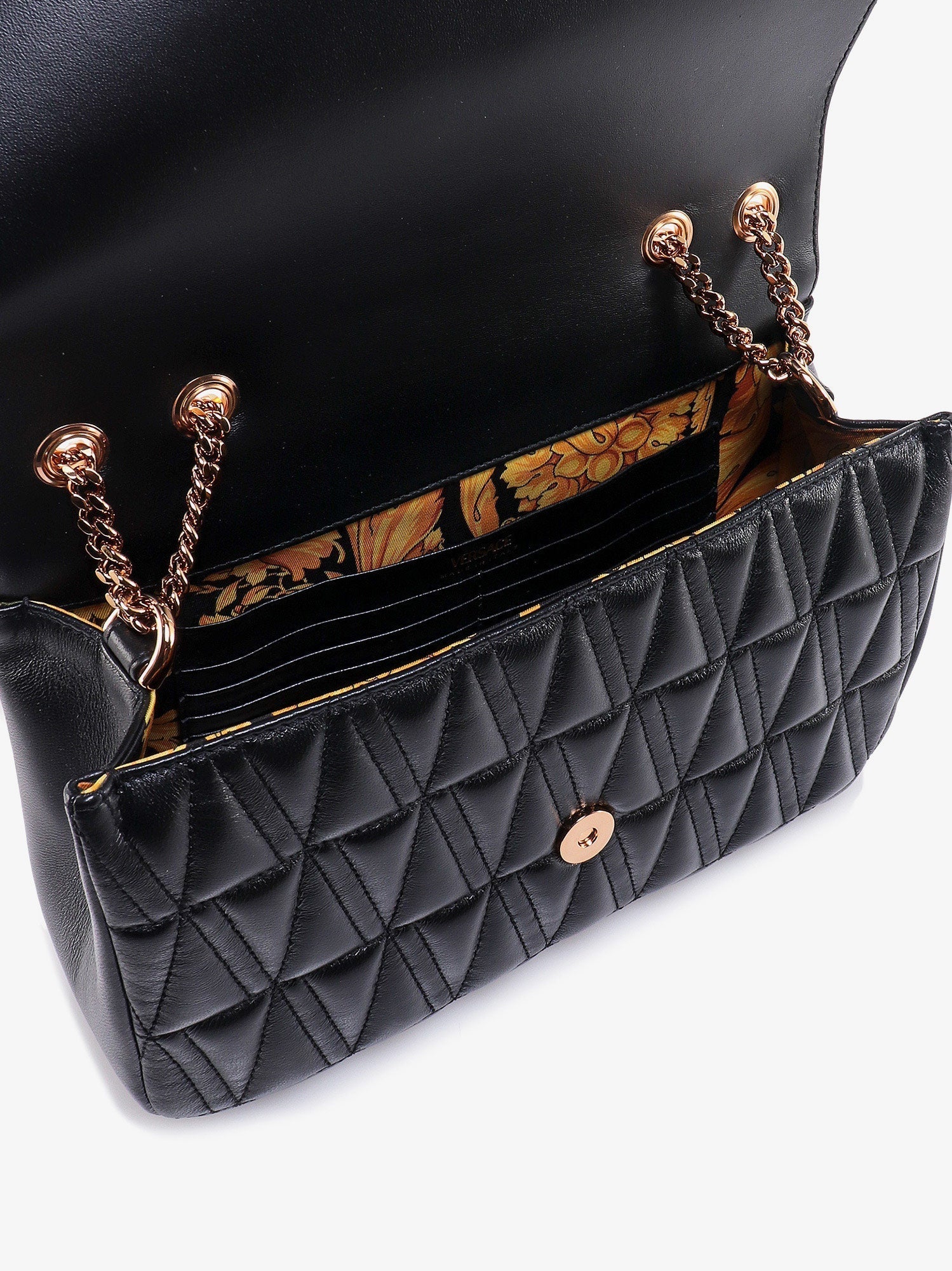 Versace Woman Versace Woman Black Shoulder Bags