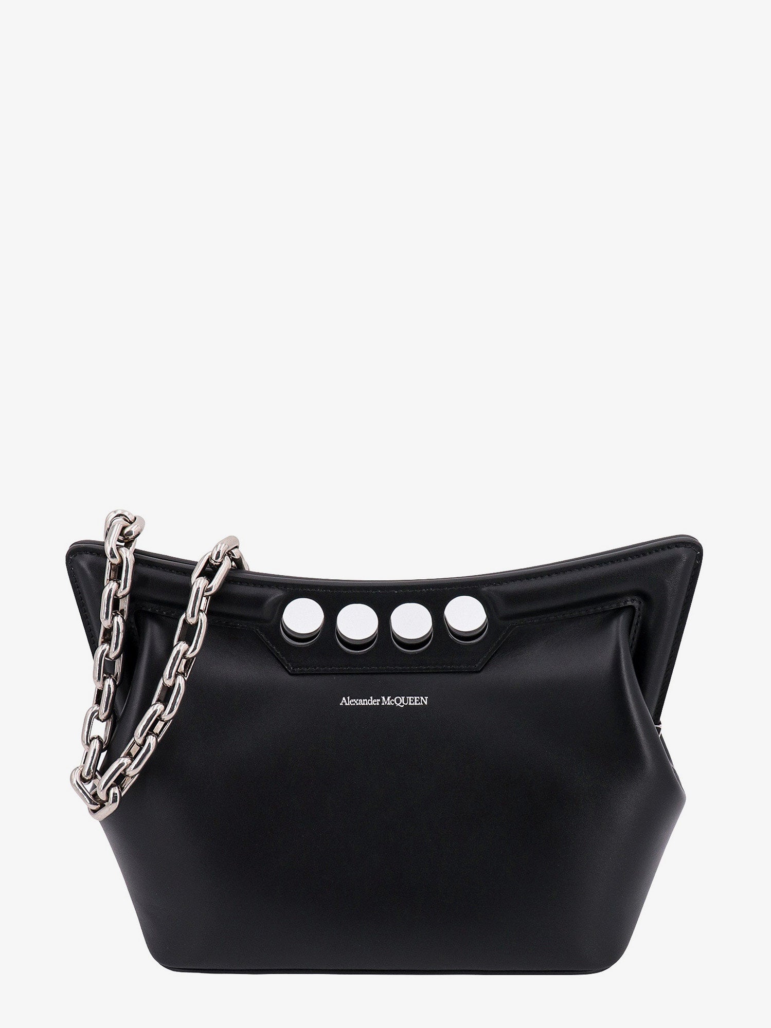 Alexander Mcqueen Woman Alexander Mcqueen Woman Black Shoulder Bags