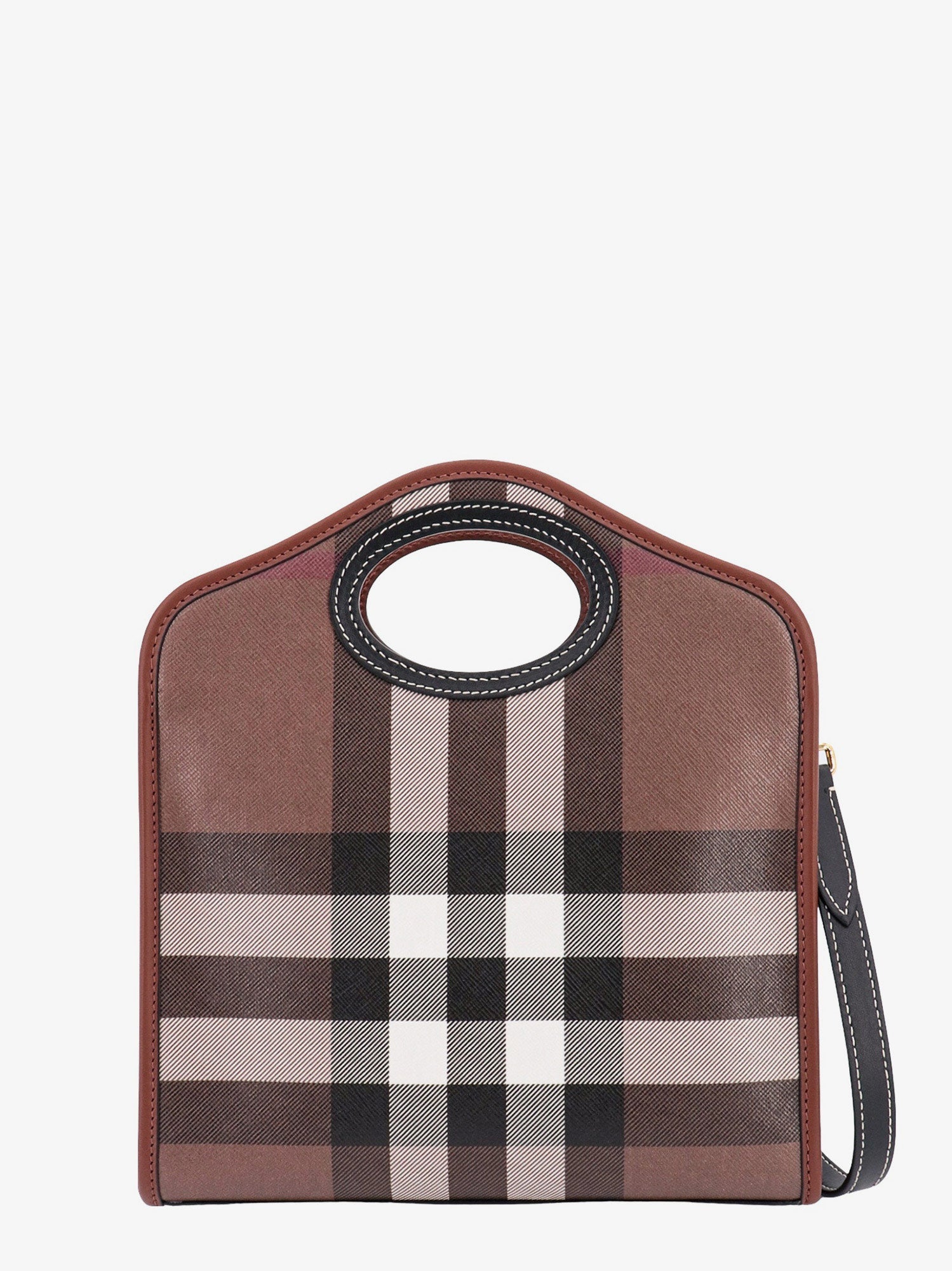 Burberry Woman Burberry Woman Brown Handbags