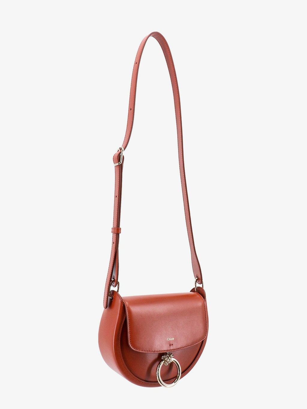 Chloe' Woman Chloe' Woman Brown Shoulder Bags