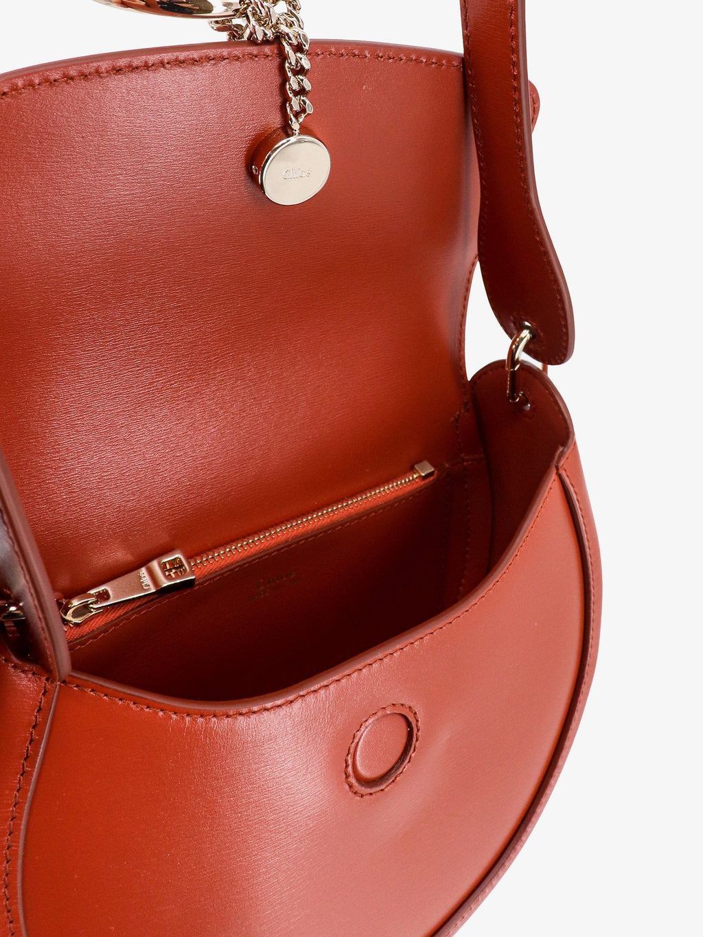 Chloe' Woman Chloe' Woman Brown Shoulder Bags