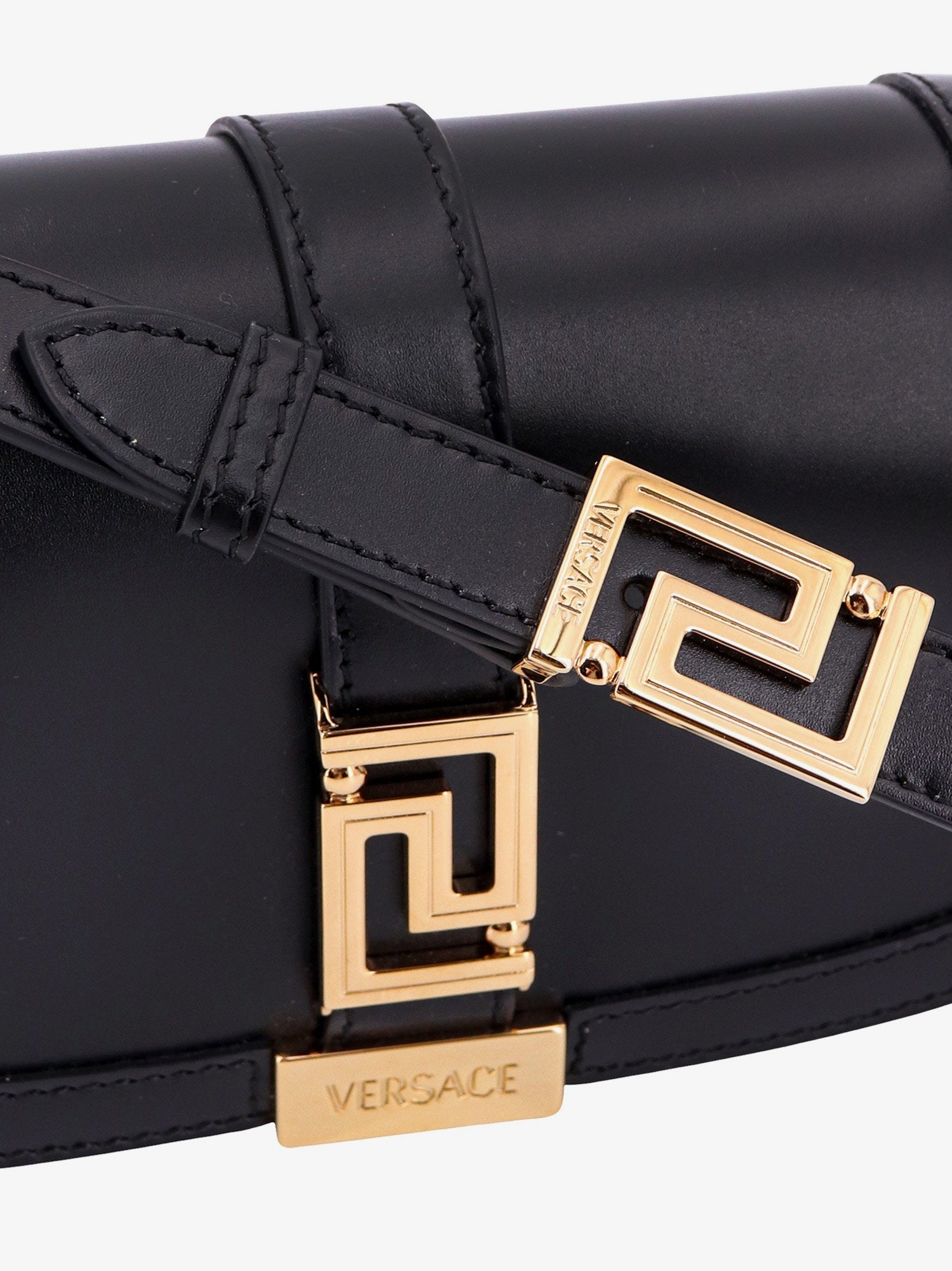Versace Woman Versace Woman Black Shoulder Bags