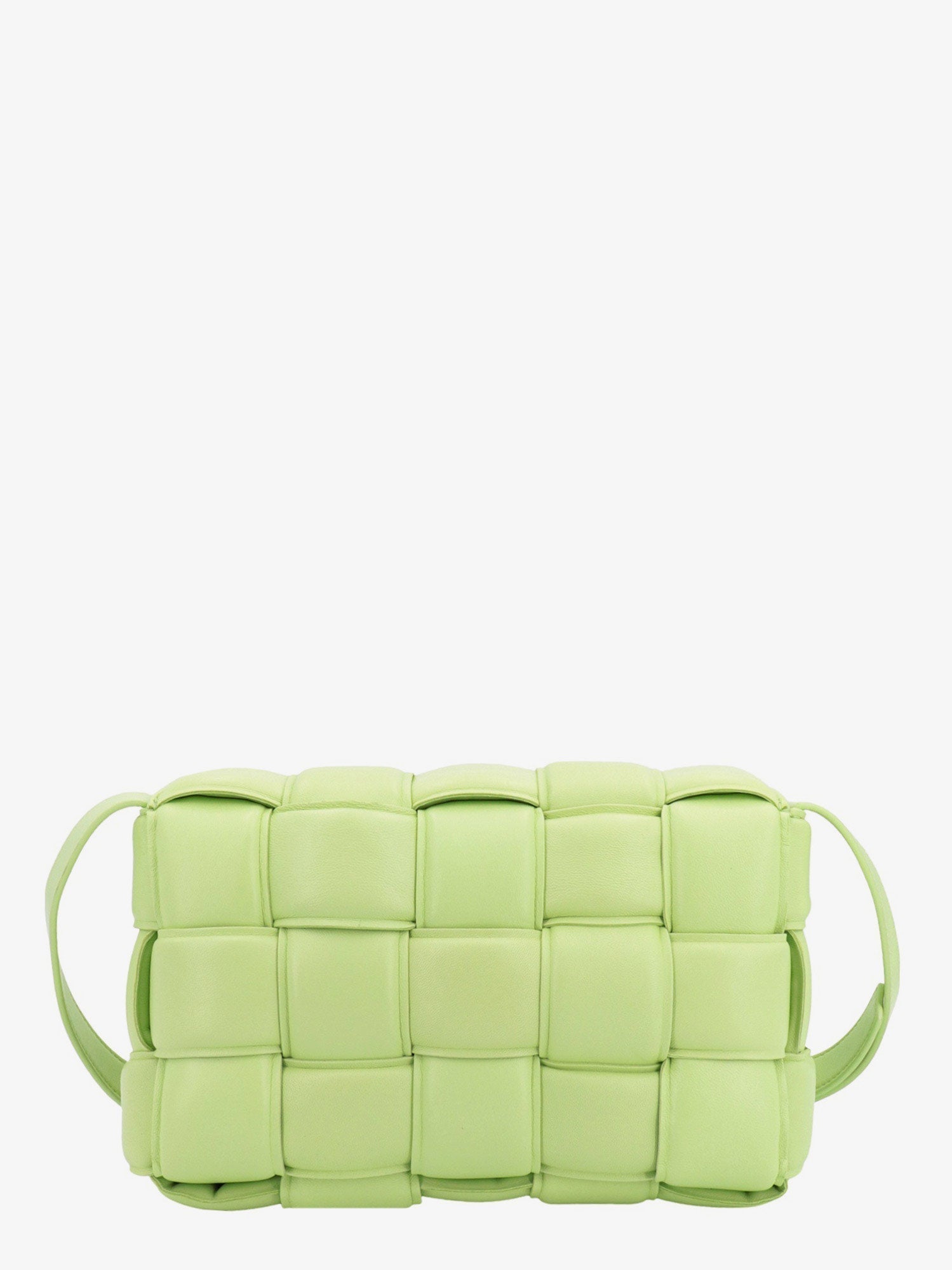 Bottega Veneta Woman Bottega Veneta Woman Green Shoulder Bags