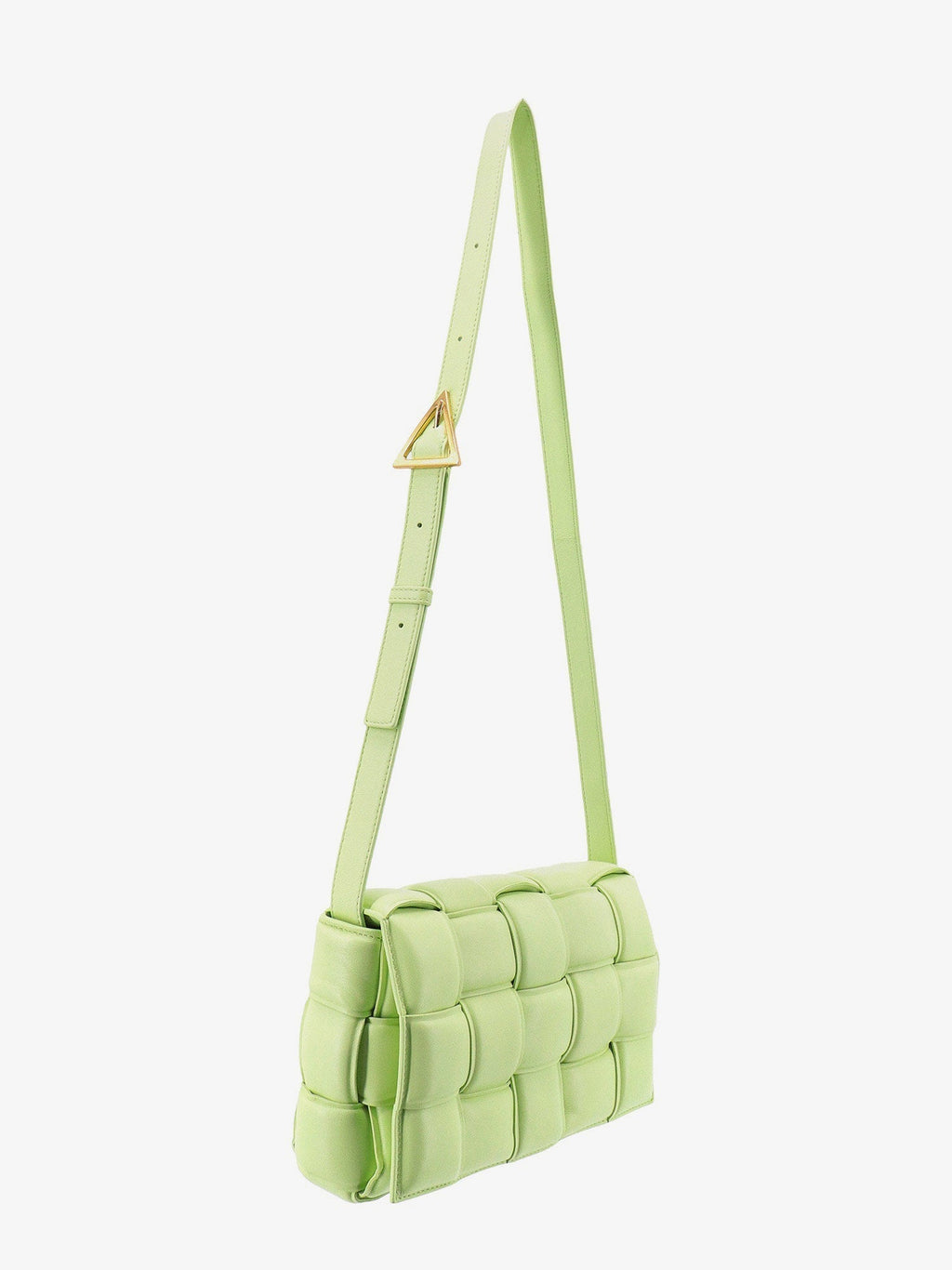 Bottega Veneta Woman Bottega Veneta Woman Green Shoulder Bags