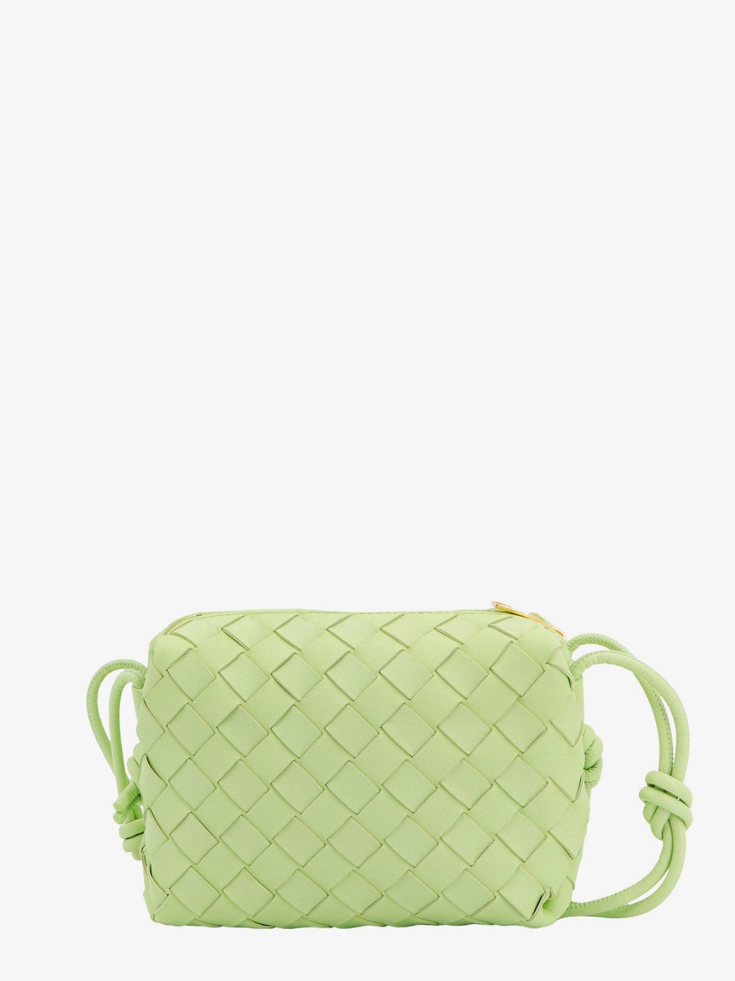 Bottega Veneta Woman Bottega Veneta Woman Green Shoulder Bags