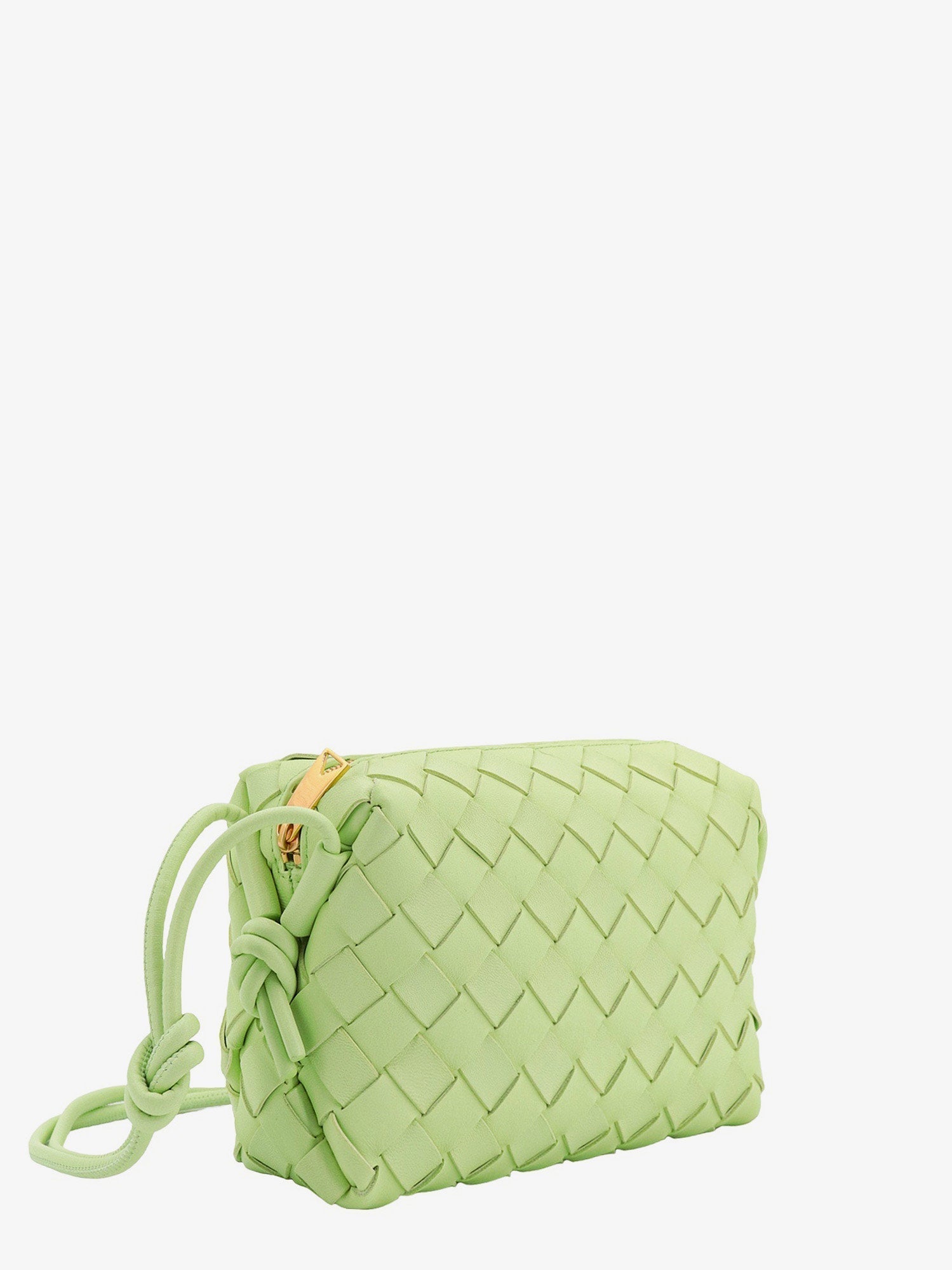 Bottega Veneta Woman Bottega Veneta Woman Green Shoulder Bags