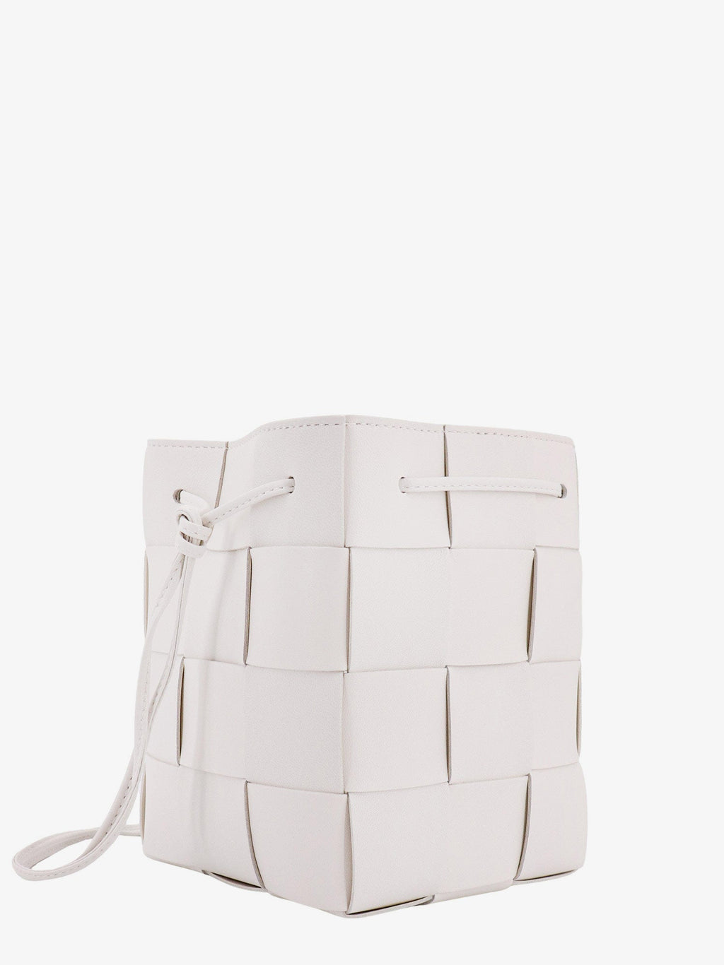 Bottega Veneta Woman Bottega Veneta Woman White Shoulder Bags