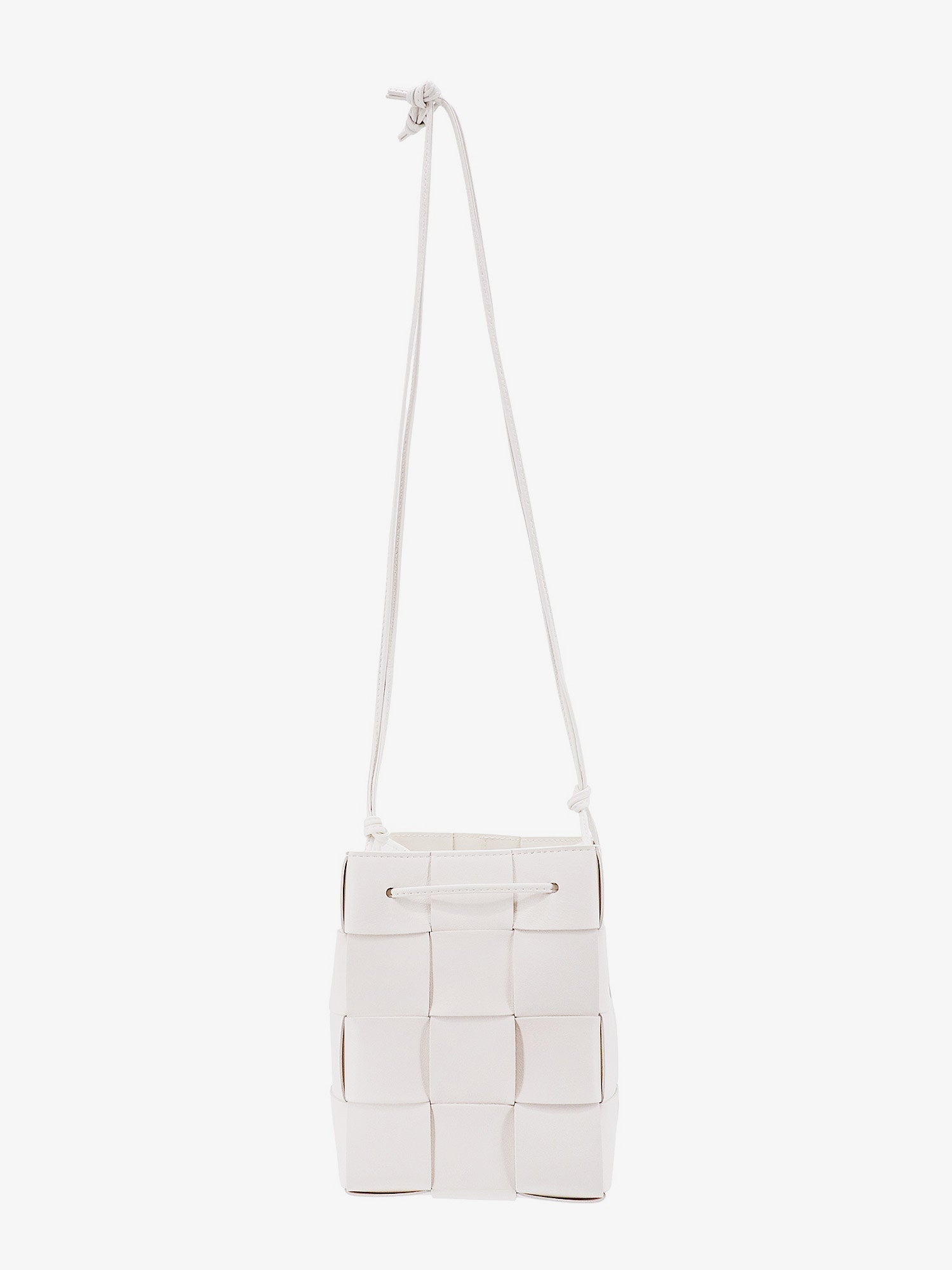 Bottega Veneta Woman Bottega Veneta Woman White Shoulder Bags