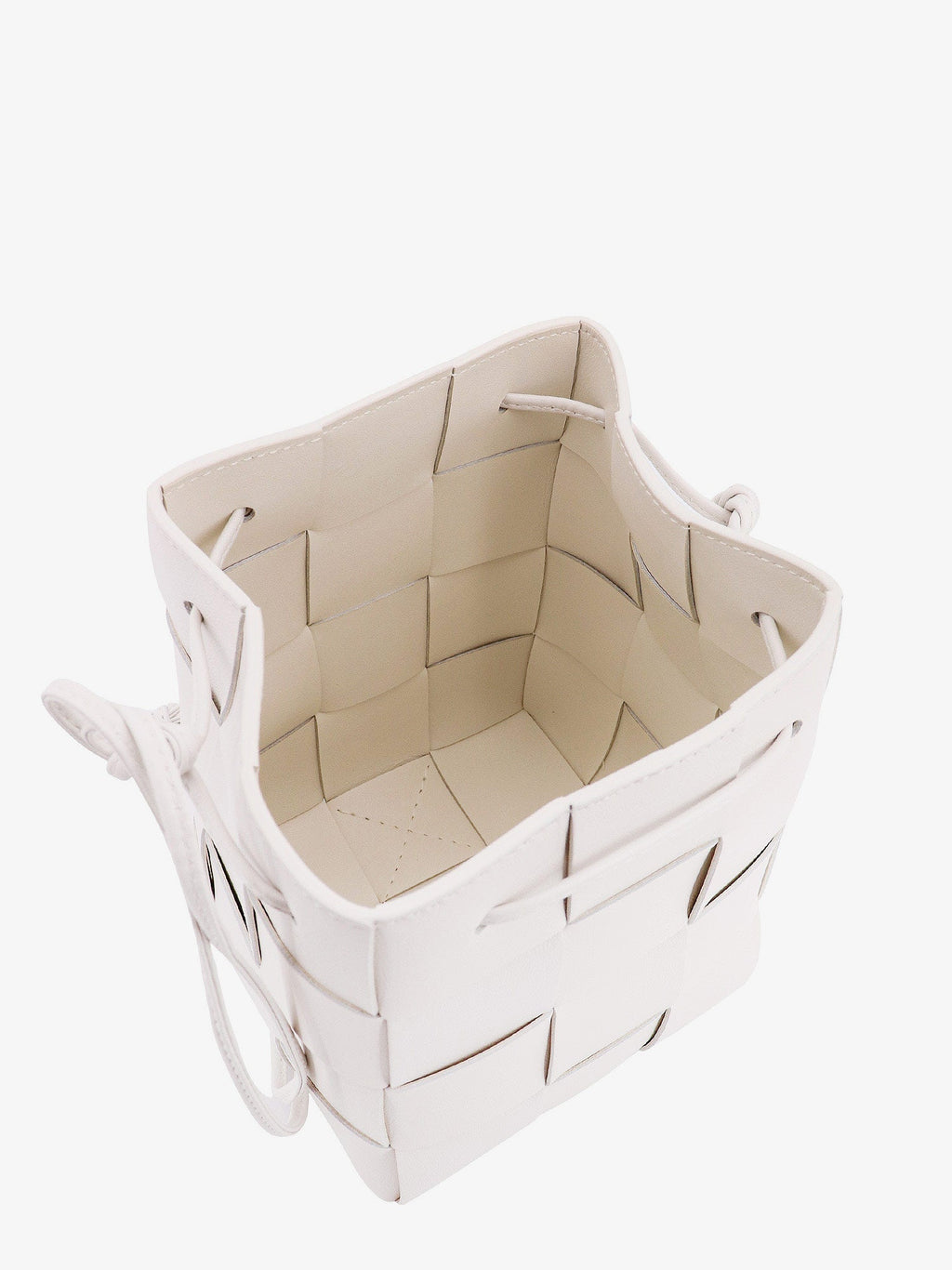 Bottega Veneta Woman Bottega Veneta Woman White Shoulder Bags