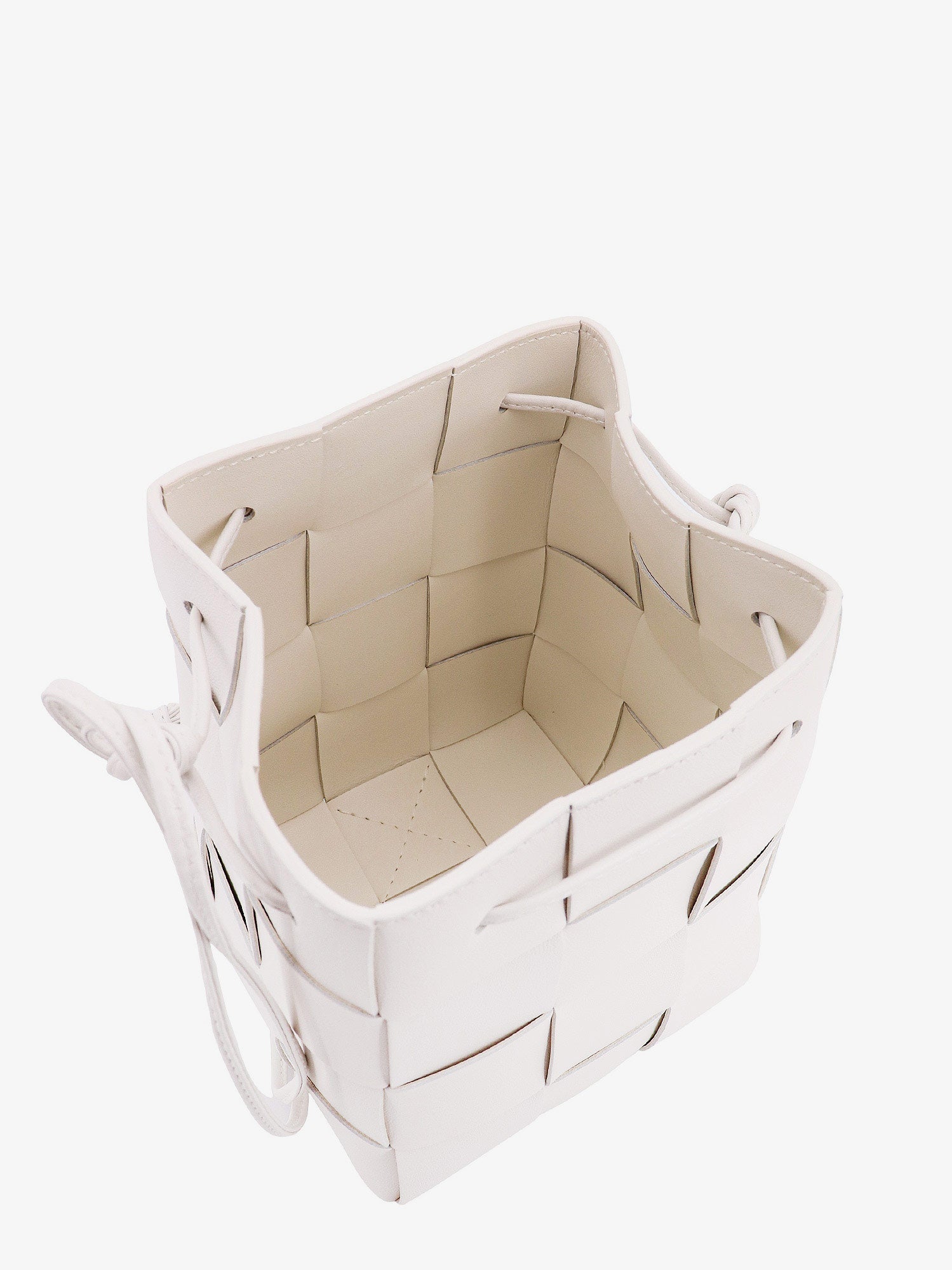 Bottega Veneta Woman Bottega Veneta Woman White Shoulder Bags