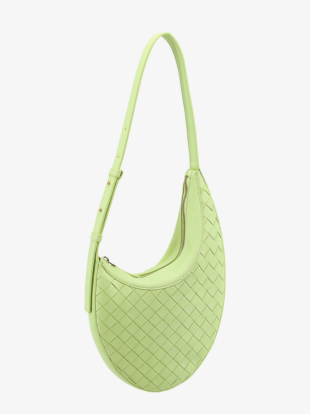 Bottega Veneta Woman Bottega Veneta Woman Green Shoulder Bags