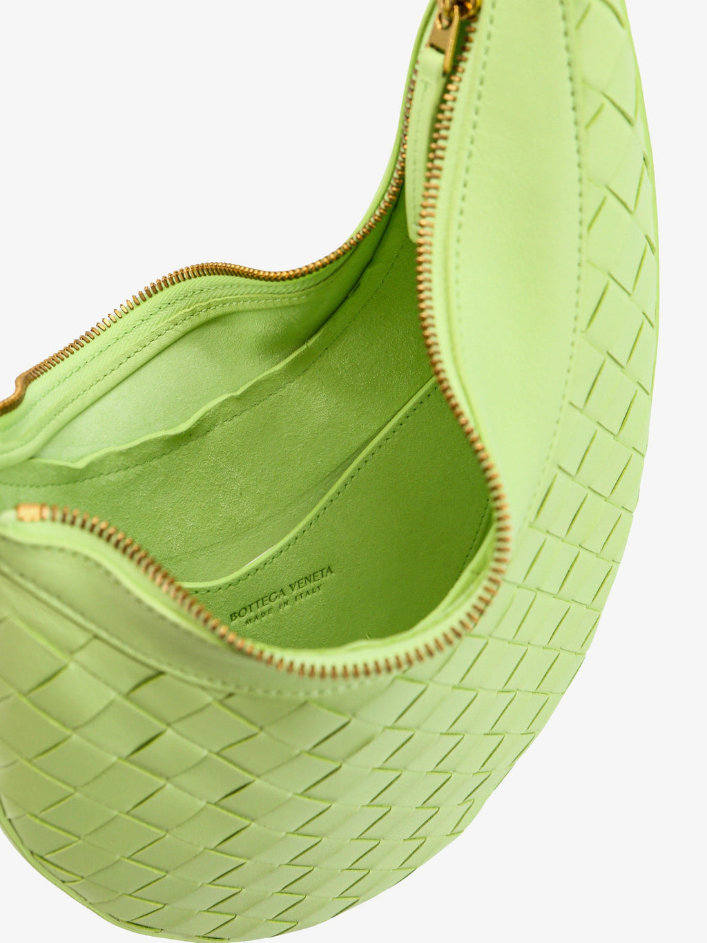 Bottega Veneta Woman Bottega Veneta Woman Green Shoulder Bags