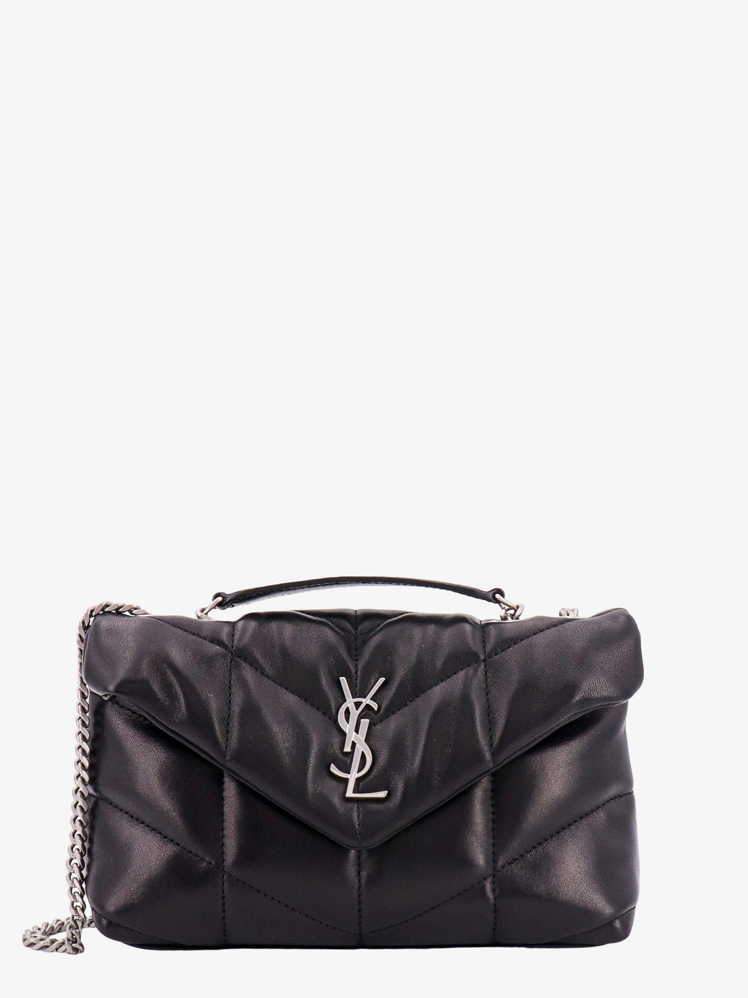 Saint Laurent Woman Saint Laurent Woman Black Shoulder Bags