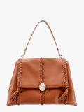 Chloe' Woman Chloe' Woman Brown Shoulder Bags