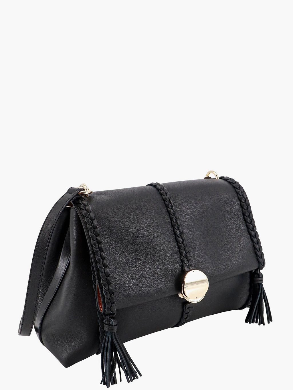 Chloe' Woman Chloe' Woman Black Shoulder Bags