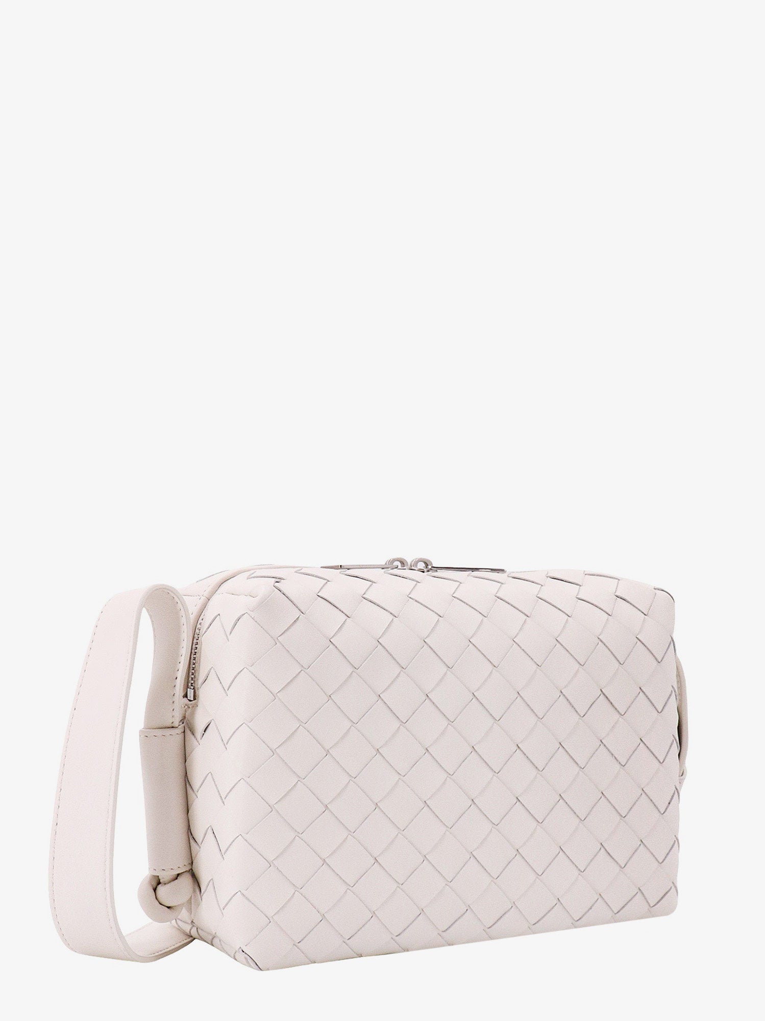 Bottega Veneta Man Bottega Veneta Man White Shoulder Bags