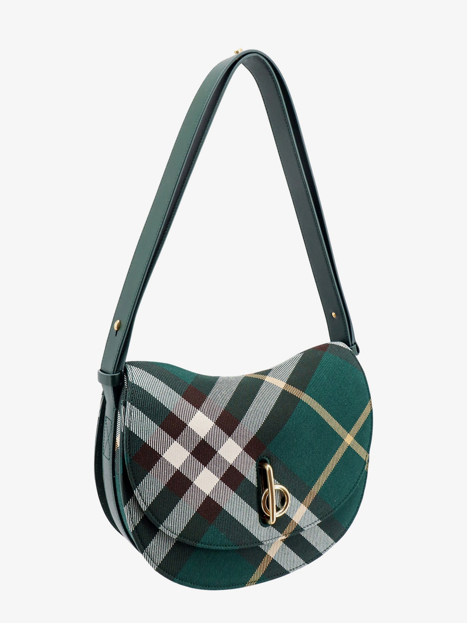 Burberry Woman Burberry Woman Green Shoulder Bags