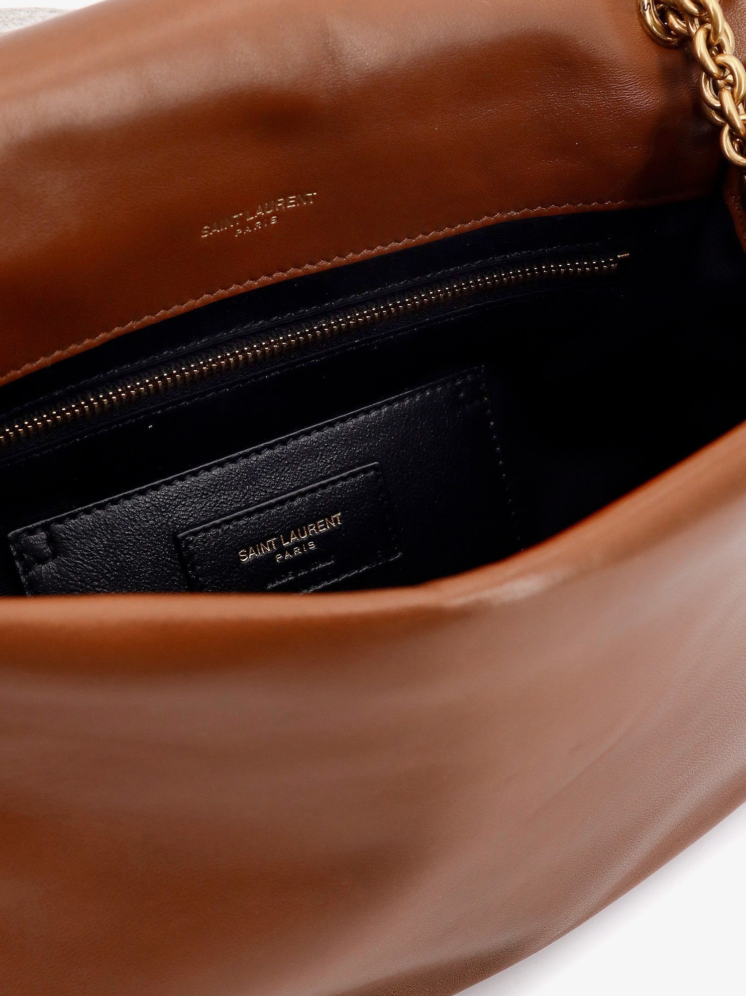 Saint Laurent Woman Saint Laurent Woman Brown Shoulder Bags