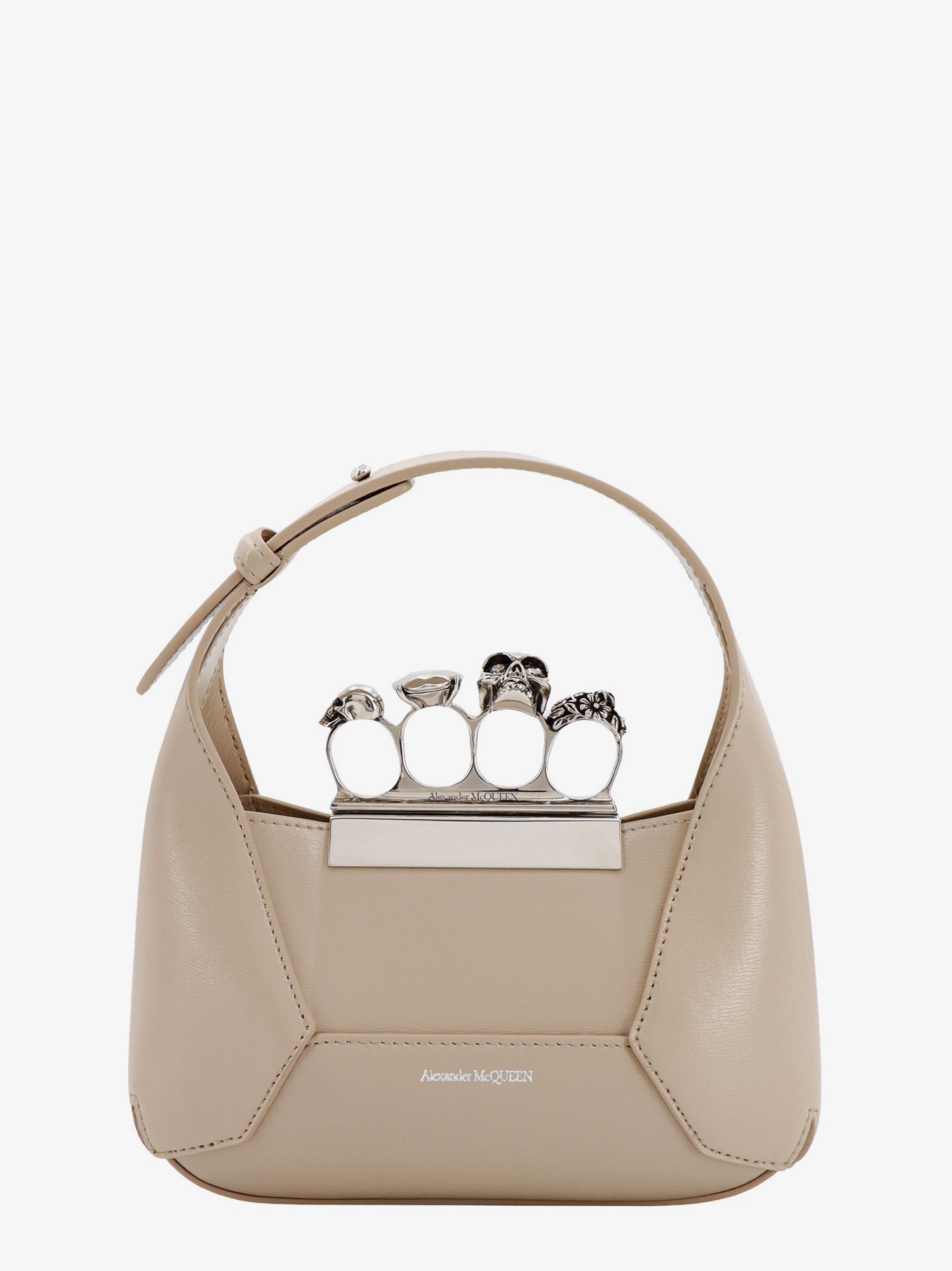 Alexander Mcqueen Woman Alexander Mcqueen Woman Beige Handbags