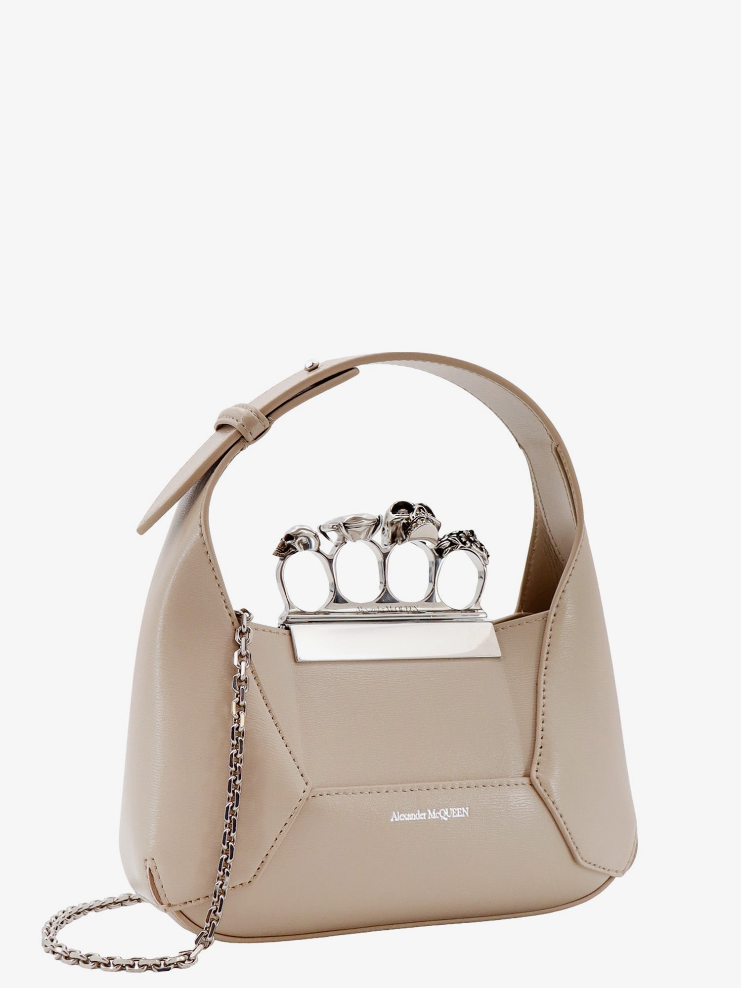 Alexander Mcqueen Woman Alexander Mcqueen Woman Beige Handbags