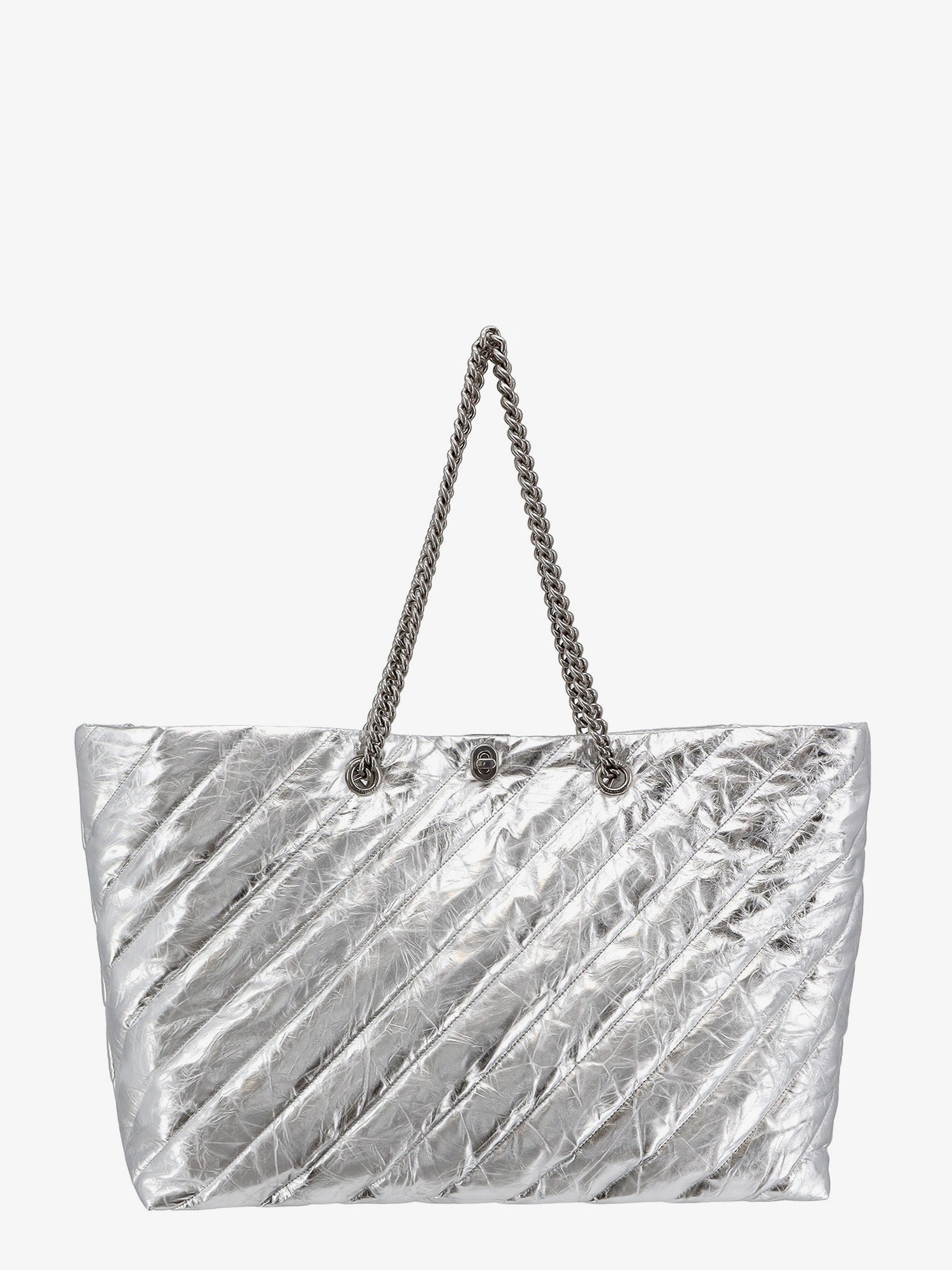 Balenciaga Woman Balenciaga Woman Silver Shoulder Bags