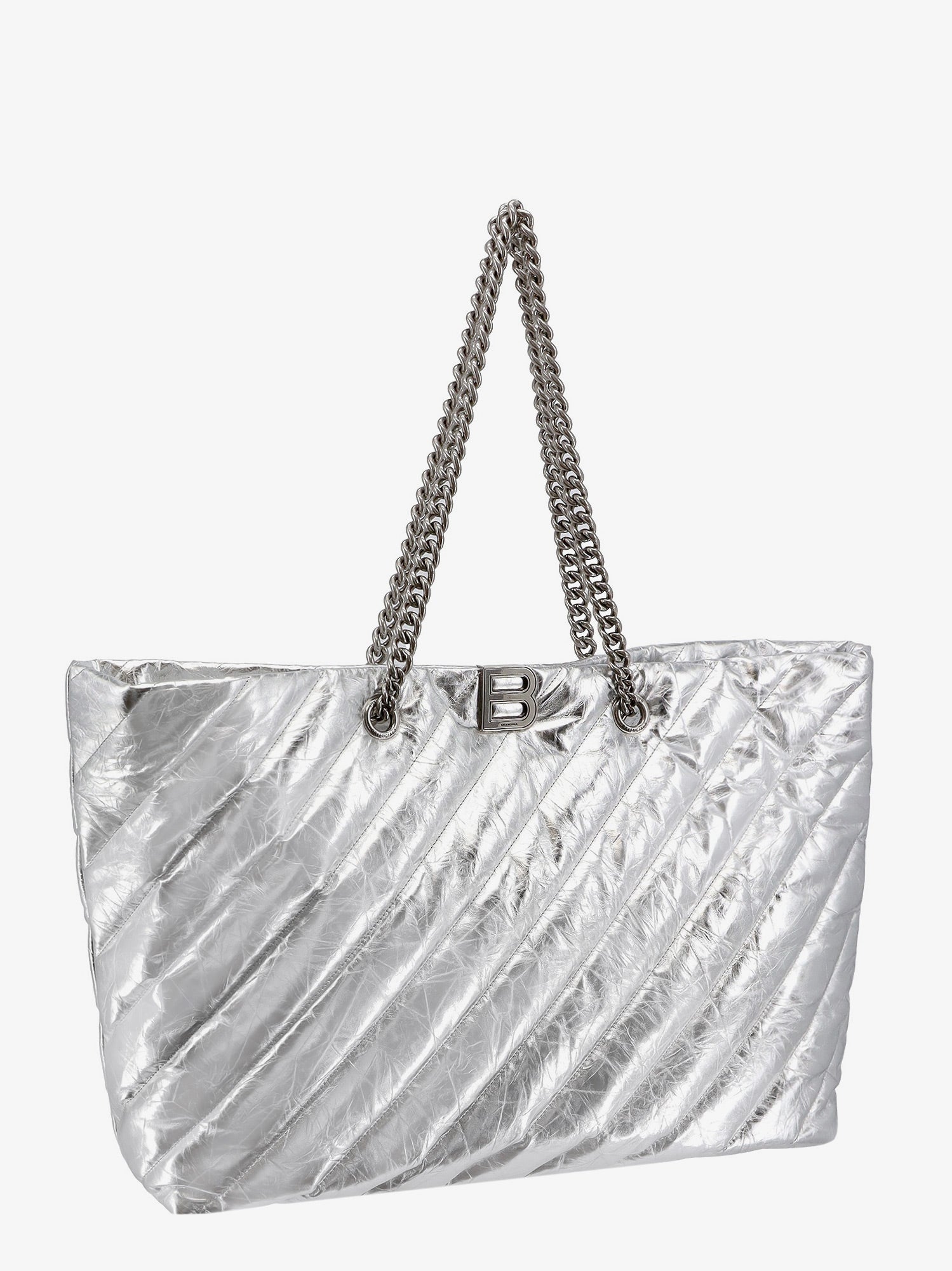 Balenciaga Woman Balenciaga Woman Silver Shoulder Bags
