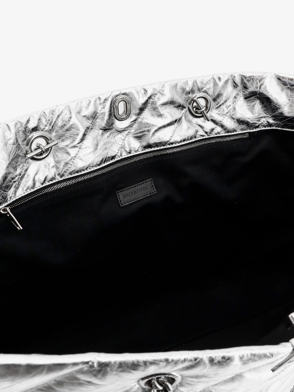 Balenciaga Woman Balenciaga Woman Silver Shoulder Bags