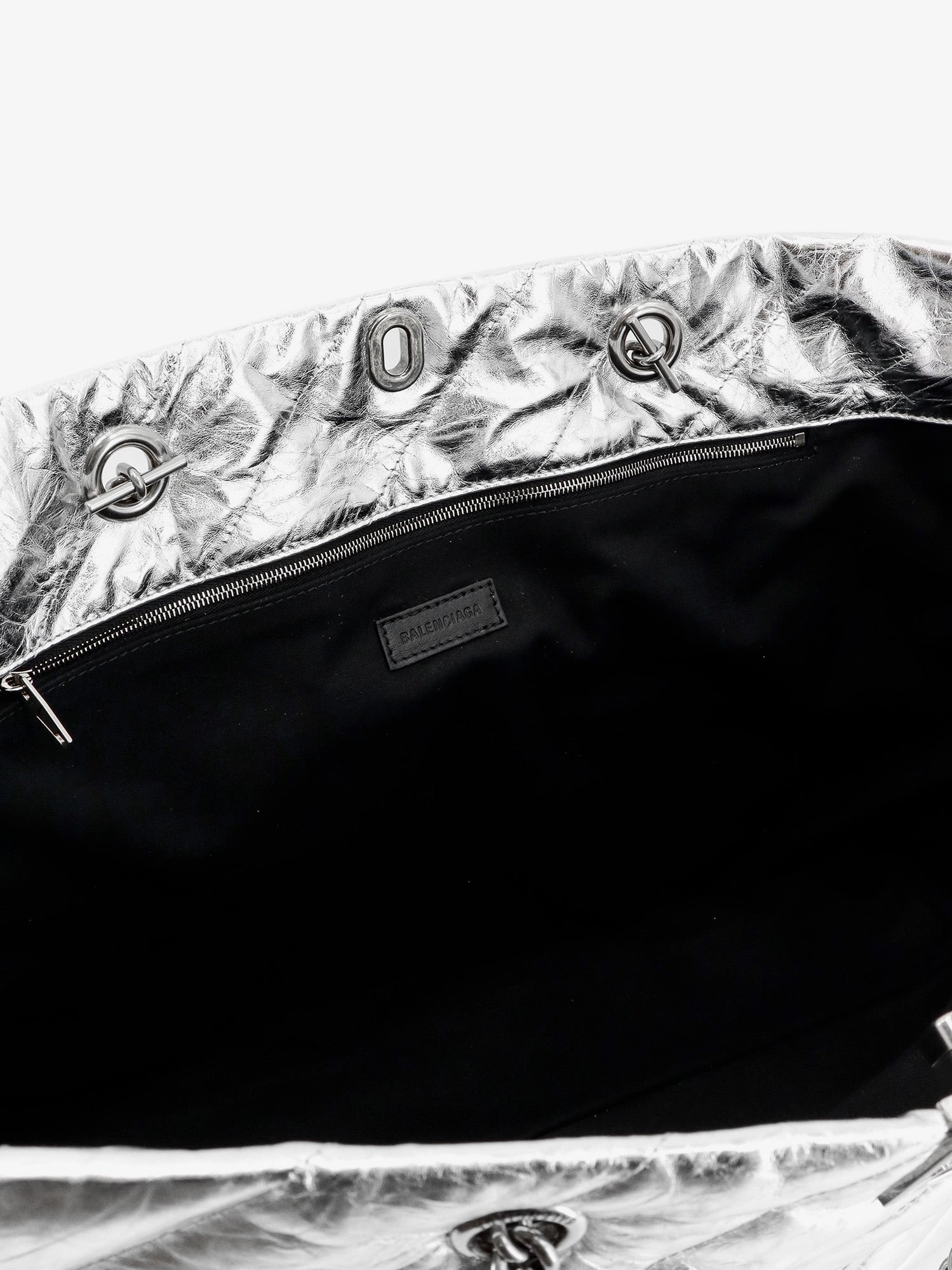 Balenciaga Woman Balenciaga Woman Silver Shoulder Bags