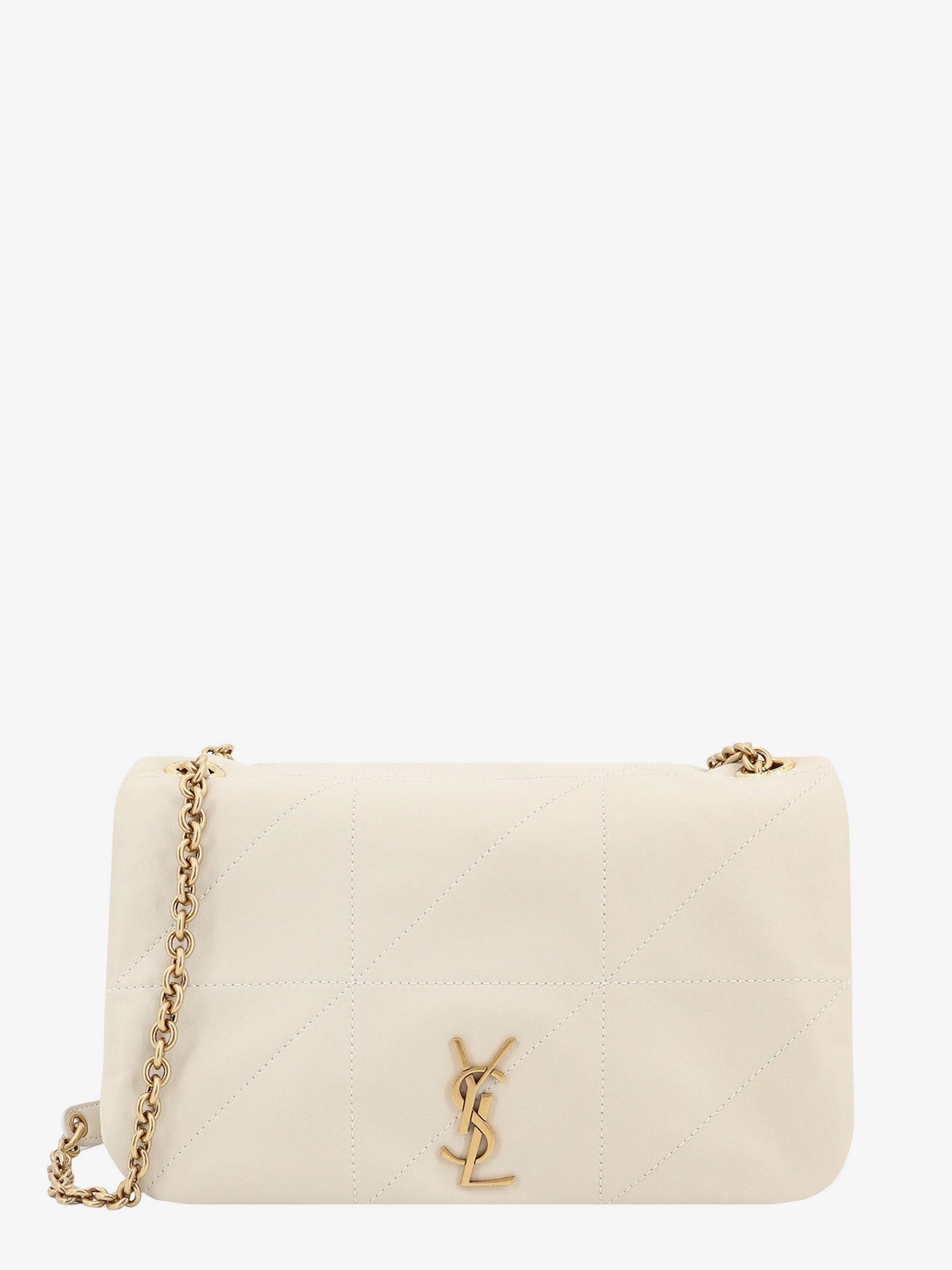 Saint Laurent Woman Saint Laurent Woman Beige Shoulder Bags