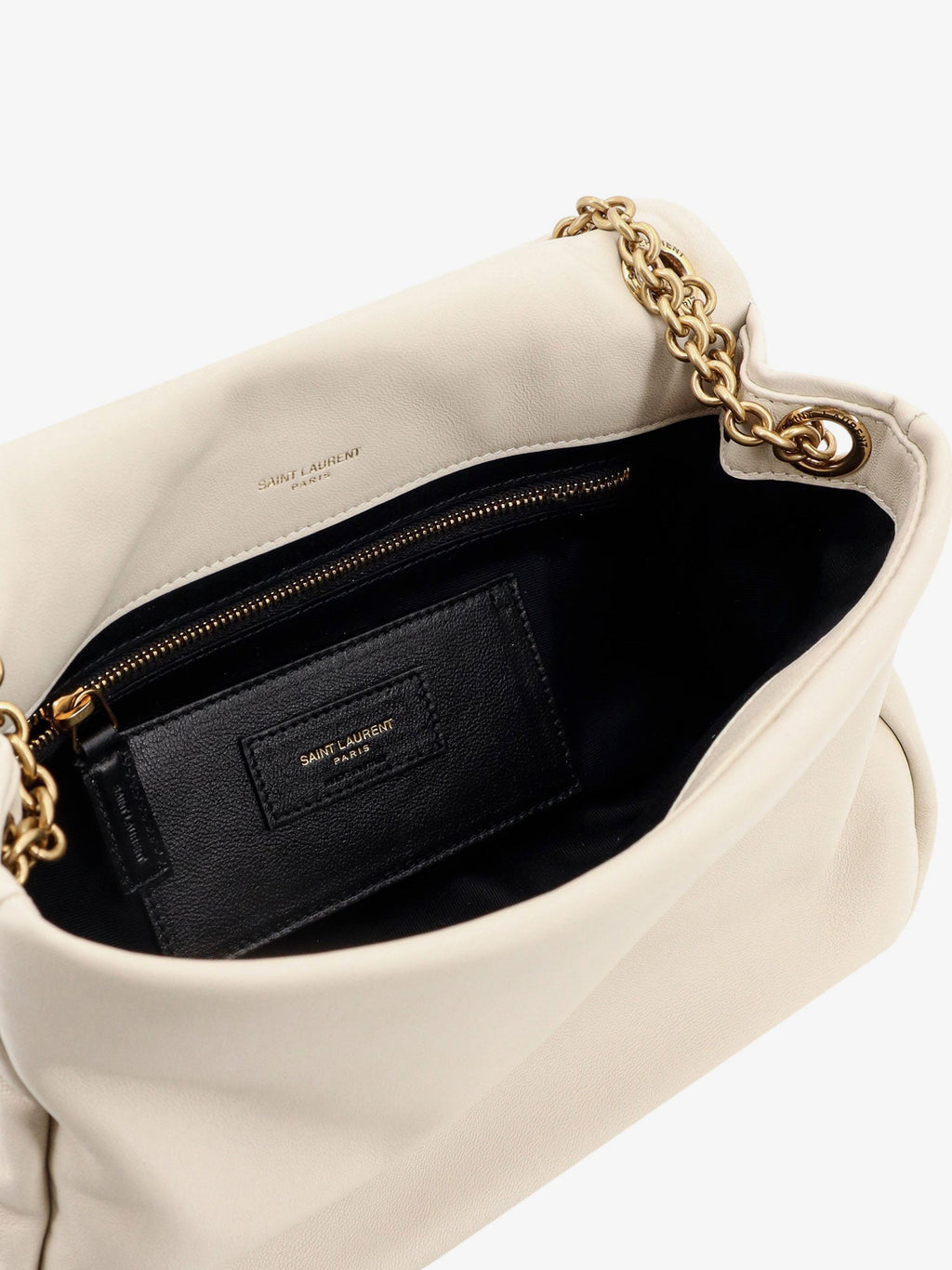 Saint Laurent Woman Saint Laurent Woman Beige Shoulder Bags