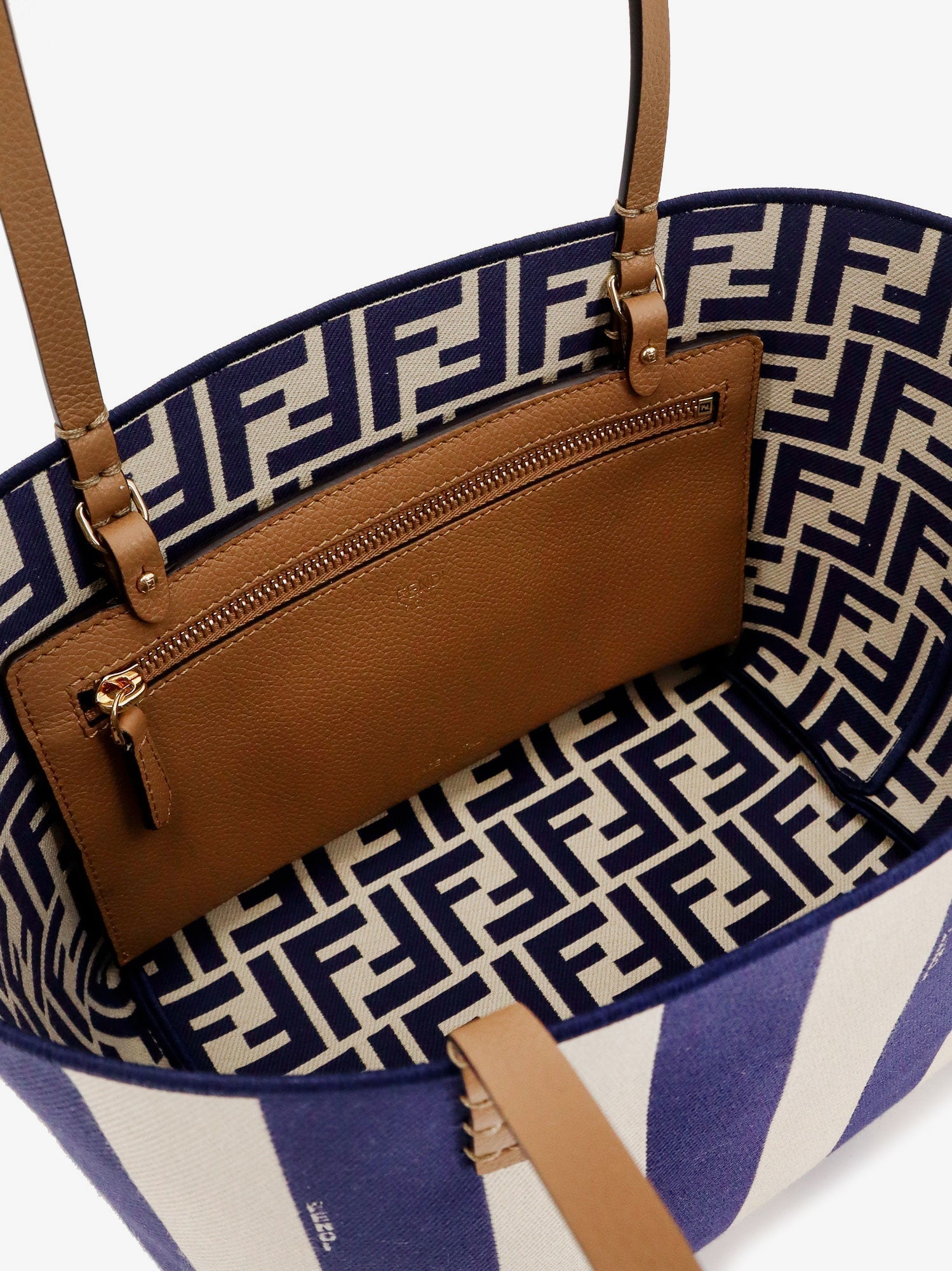Fendi Woman Fendi Woman Blue Shoulder Bags