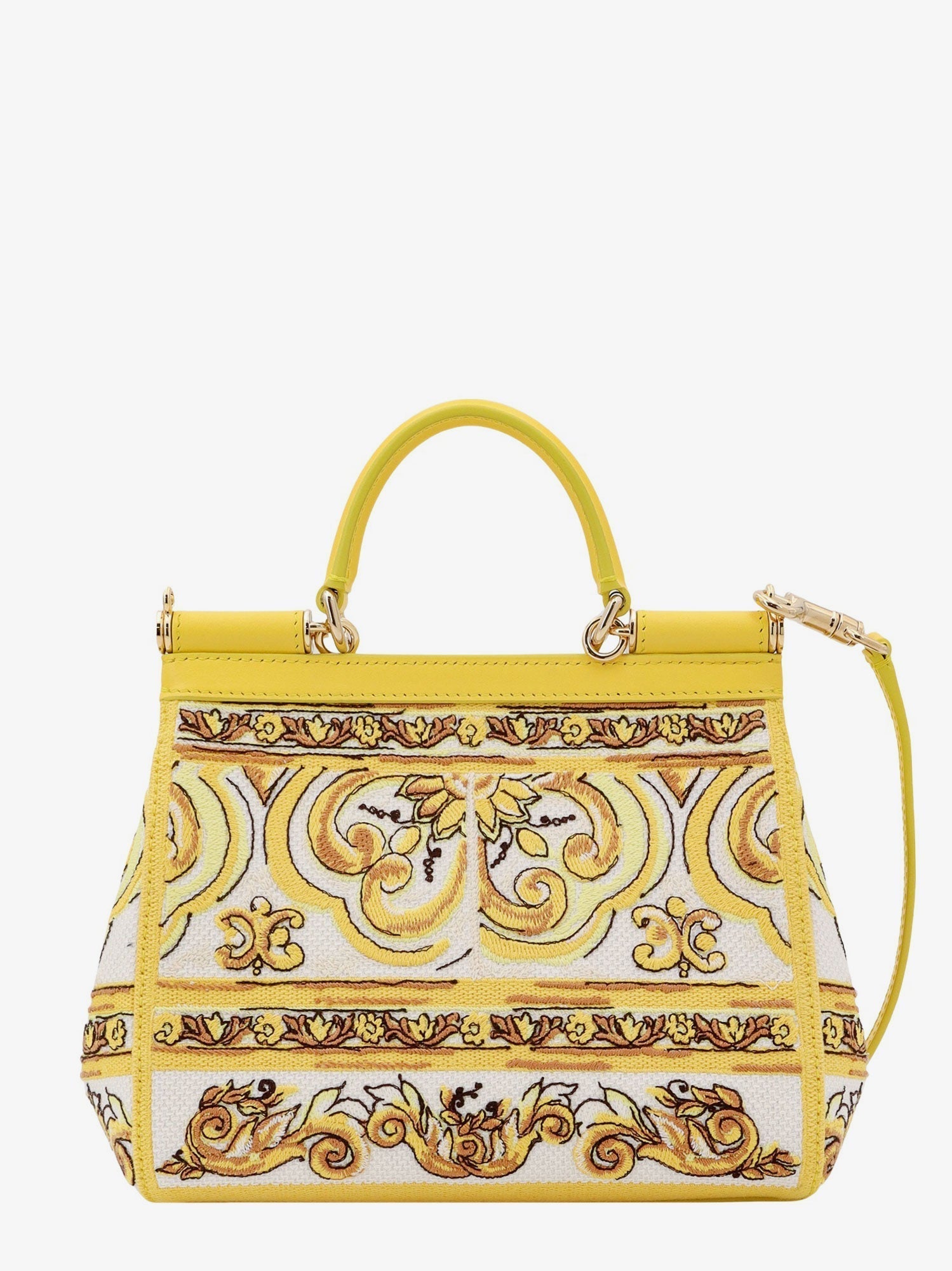 Dolce & Gabbana Woman Dolce & Gabbana Woman Yellow Handbags
