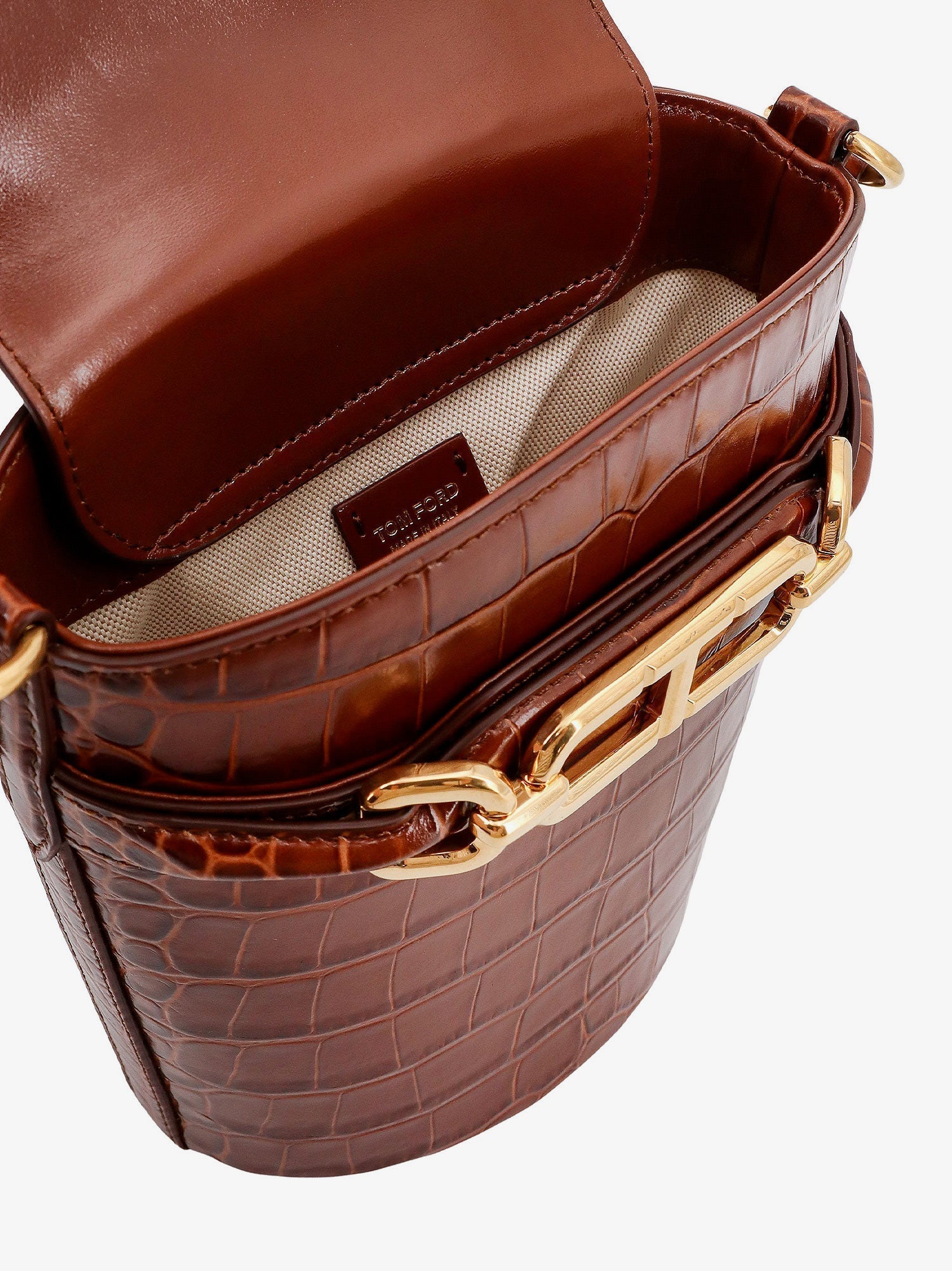 Tom Ford Woman Tom Ford Woman Brown Bucket Bags