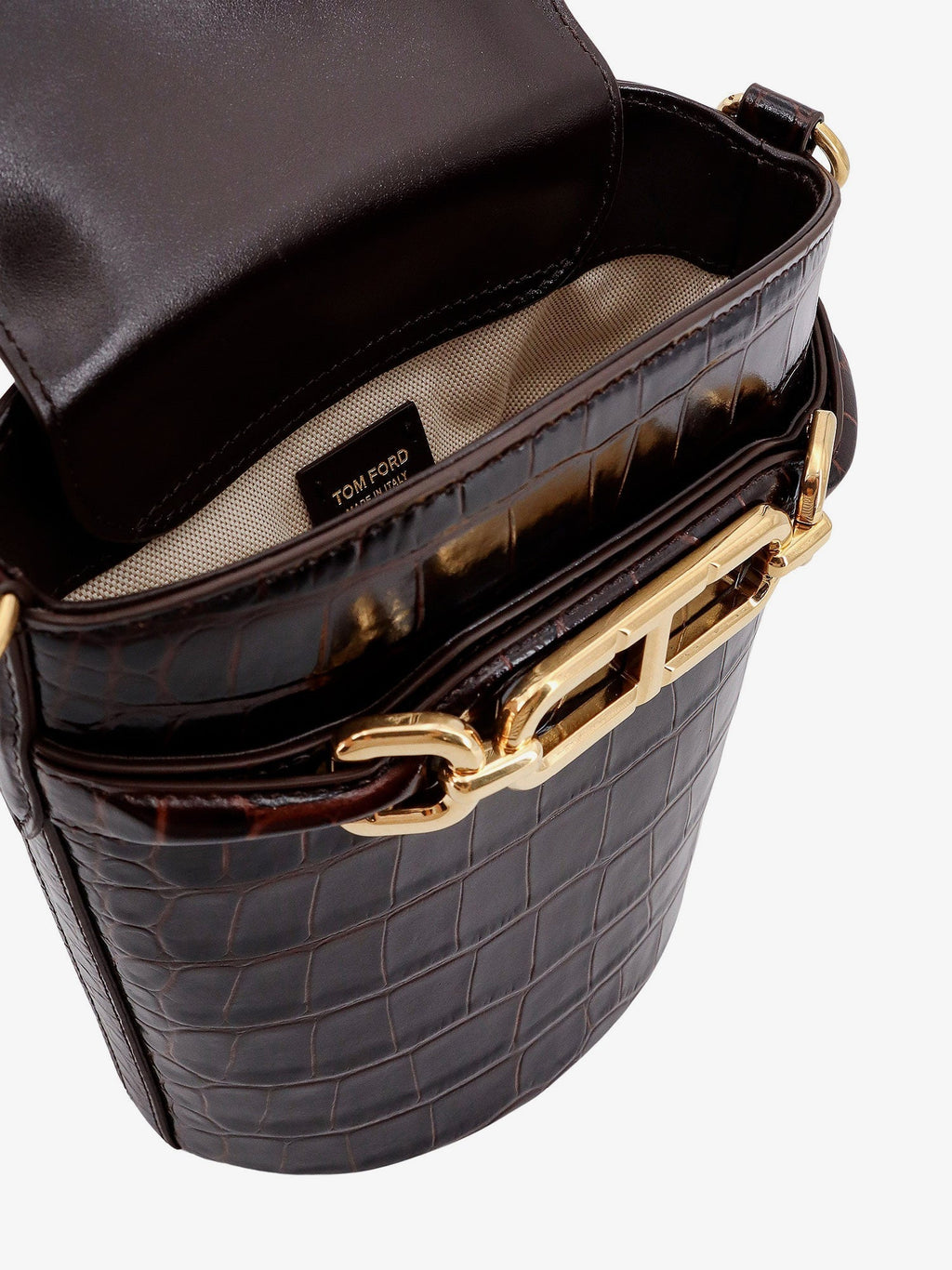 Tom Ford Woman Tom Ford Woman Brown Bucket Bags