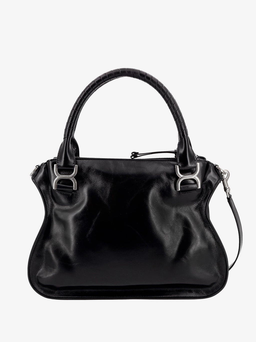 Chloe' Woman Chloe' Woman Black Shoulder Bags