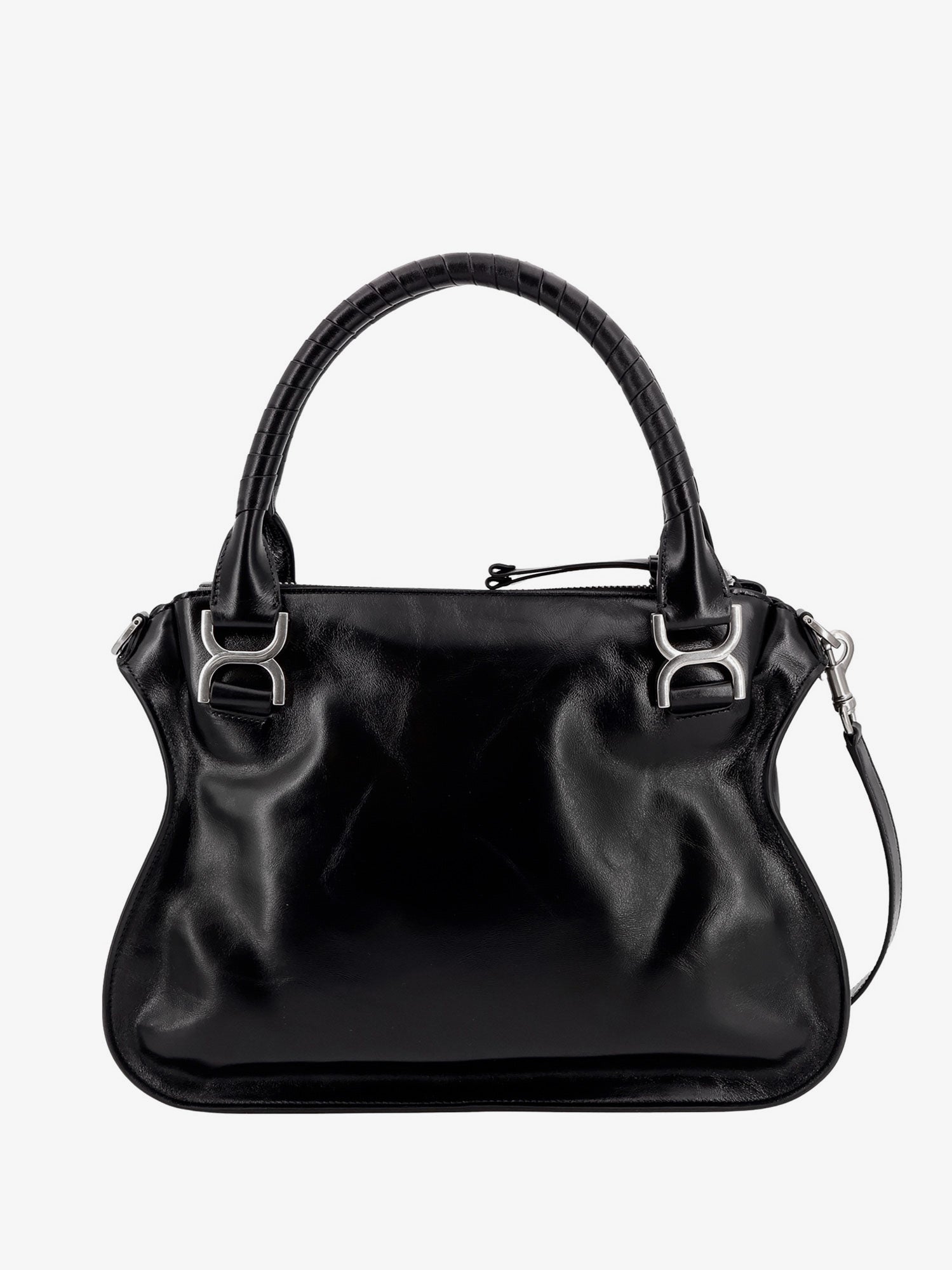 Chloe' Woman Chloe' Woman Black Shoulder Bags