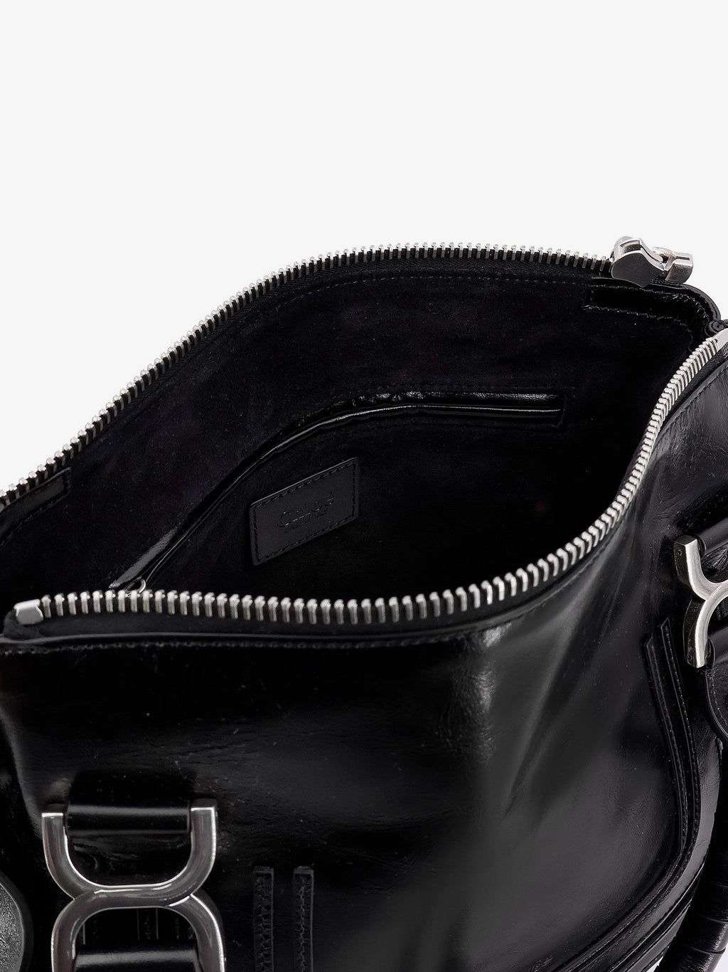 Chloe' Woman Chloe' Woman Black Shoulder Bags