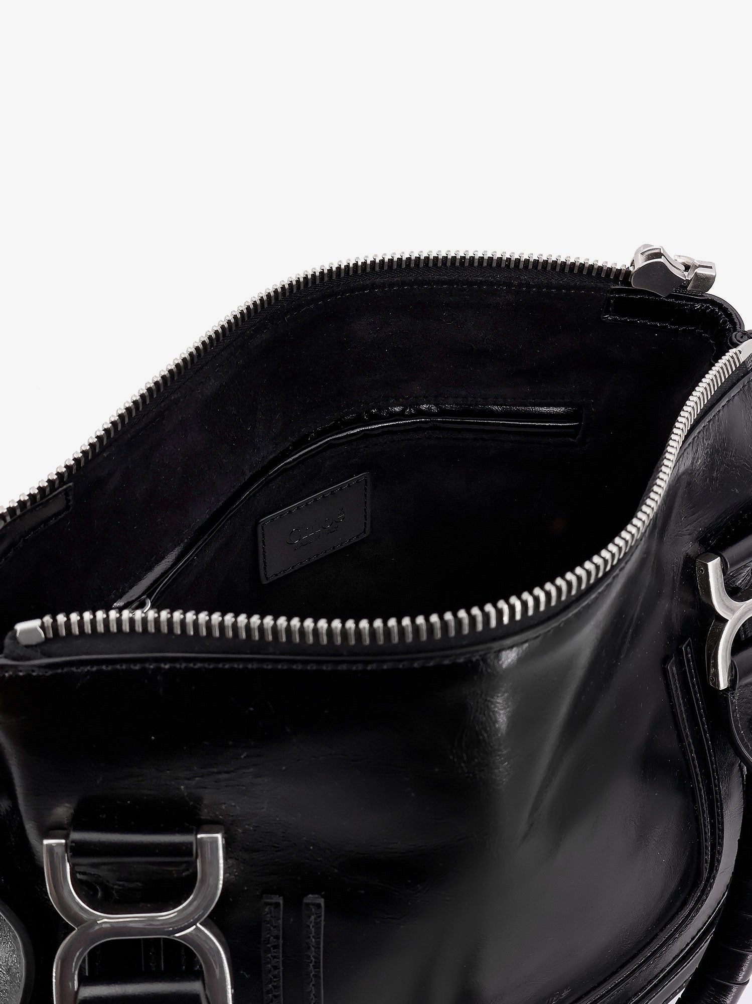 Chloe' Woman Chloe' Woman Black Shoulder Bags