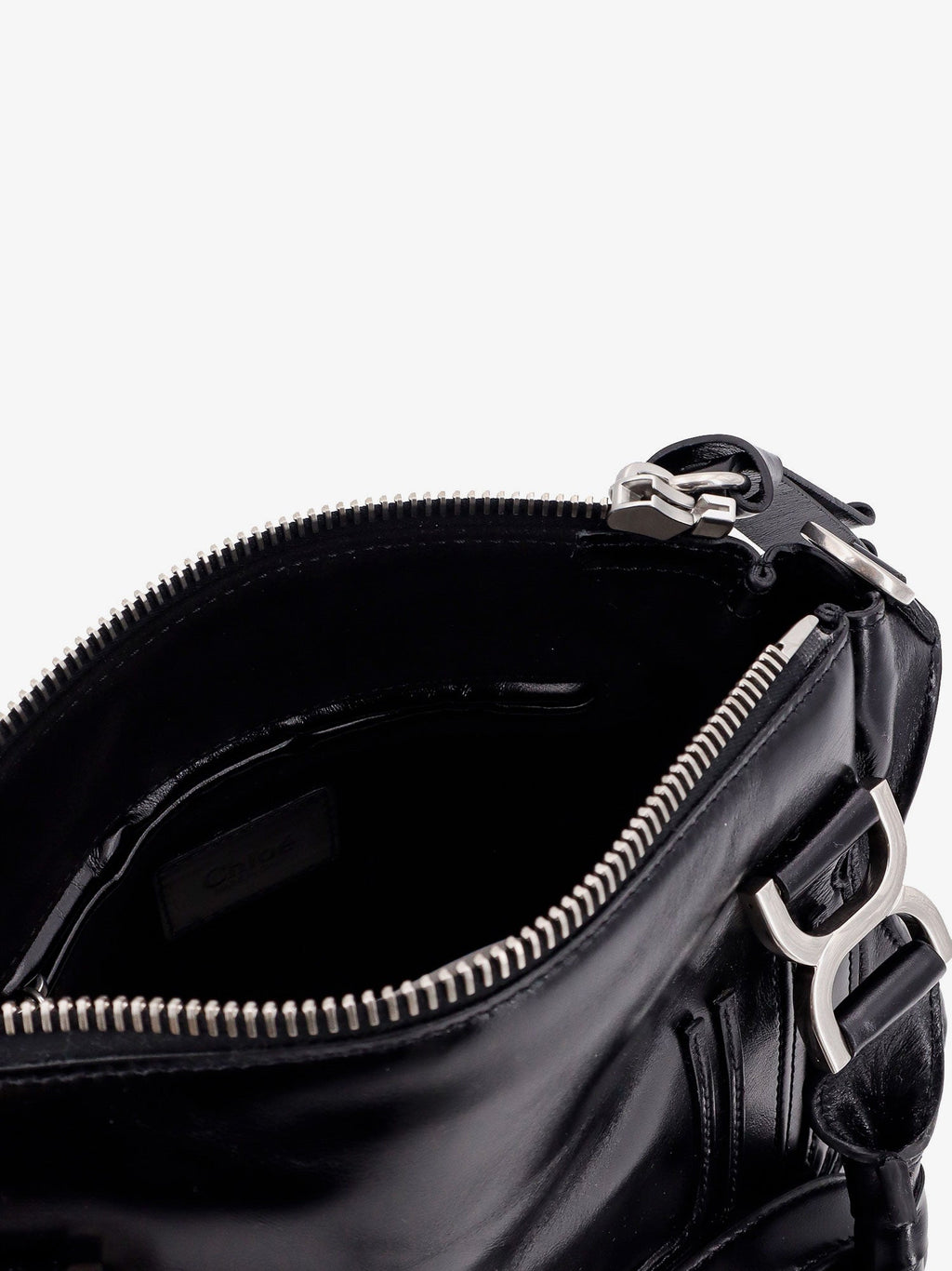 Chloe' Woman Chloe' Woman Black Shoulder Bags