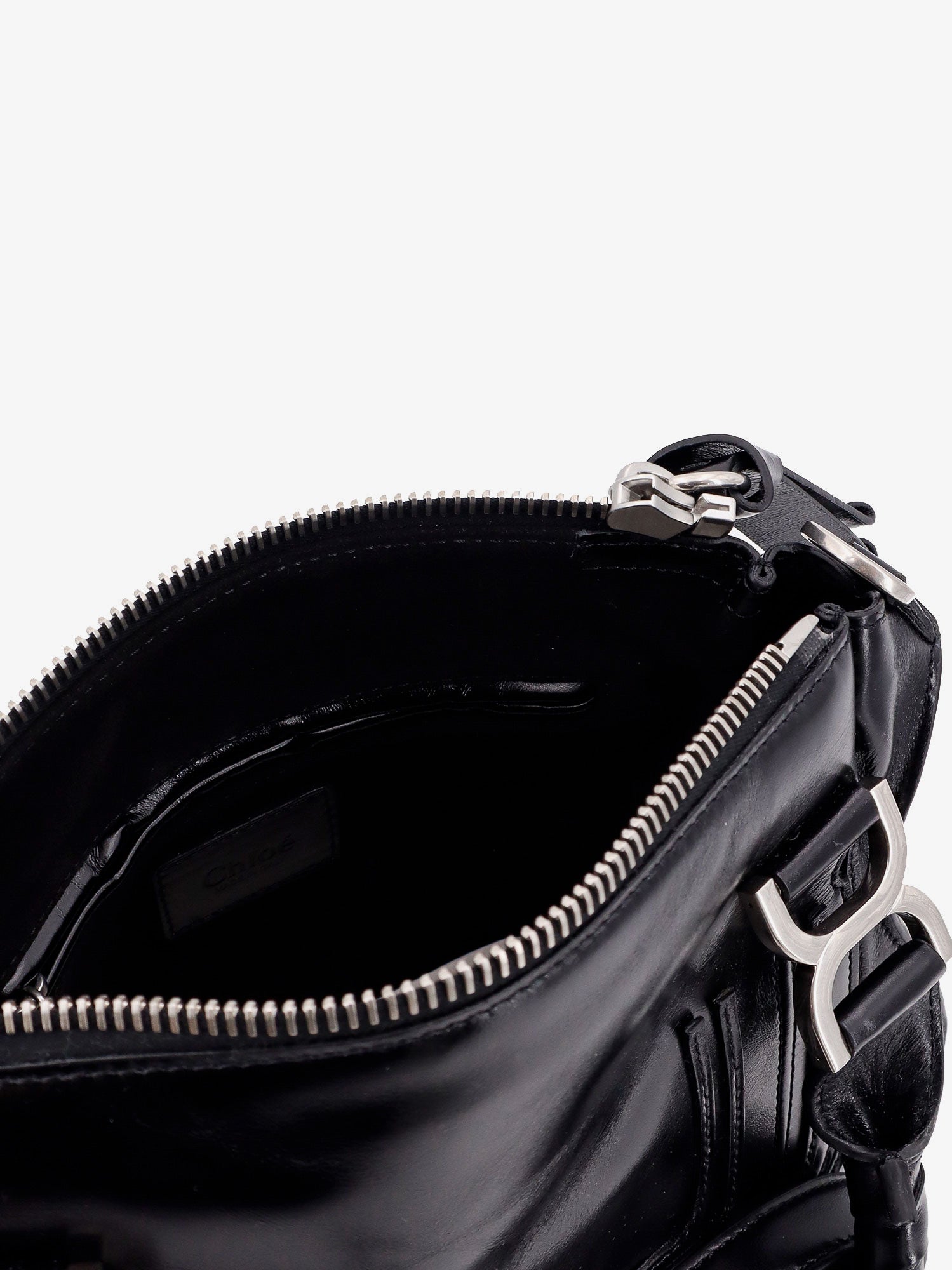Chloe' Woman Chloe' Woman Black Shoulder Bags