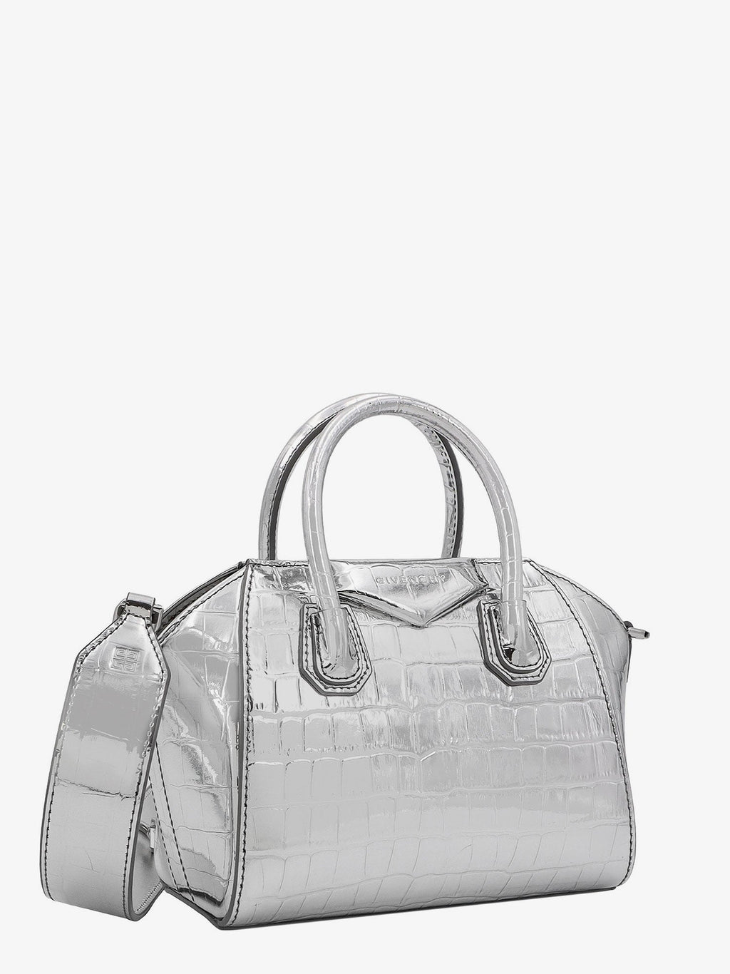 Givenchy Woman Givenchy Woman Silver Handbags